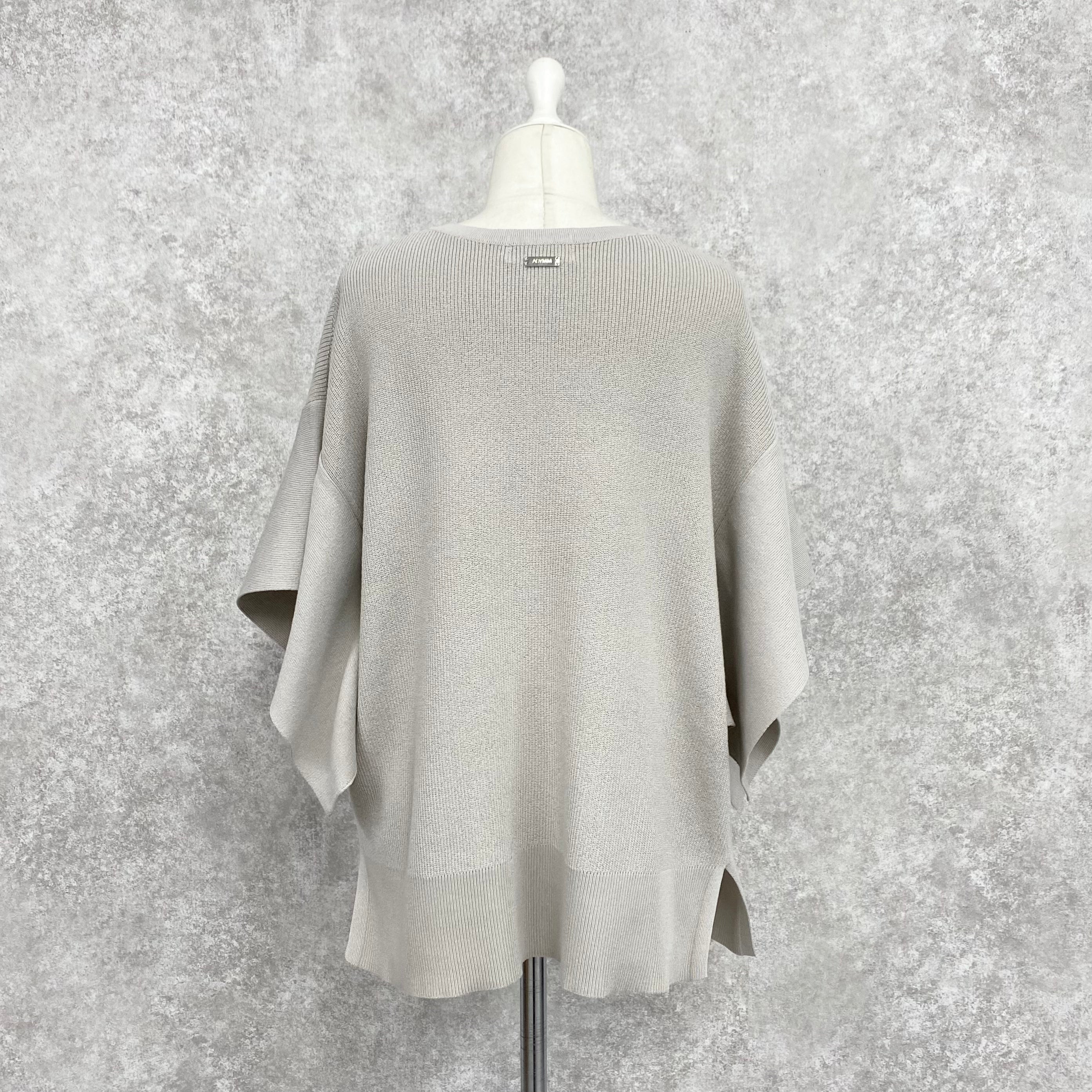 【ASYMM】Slow Knit -greige-
