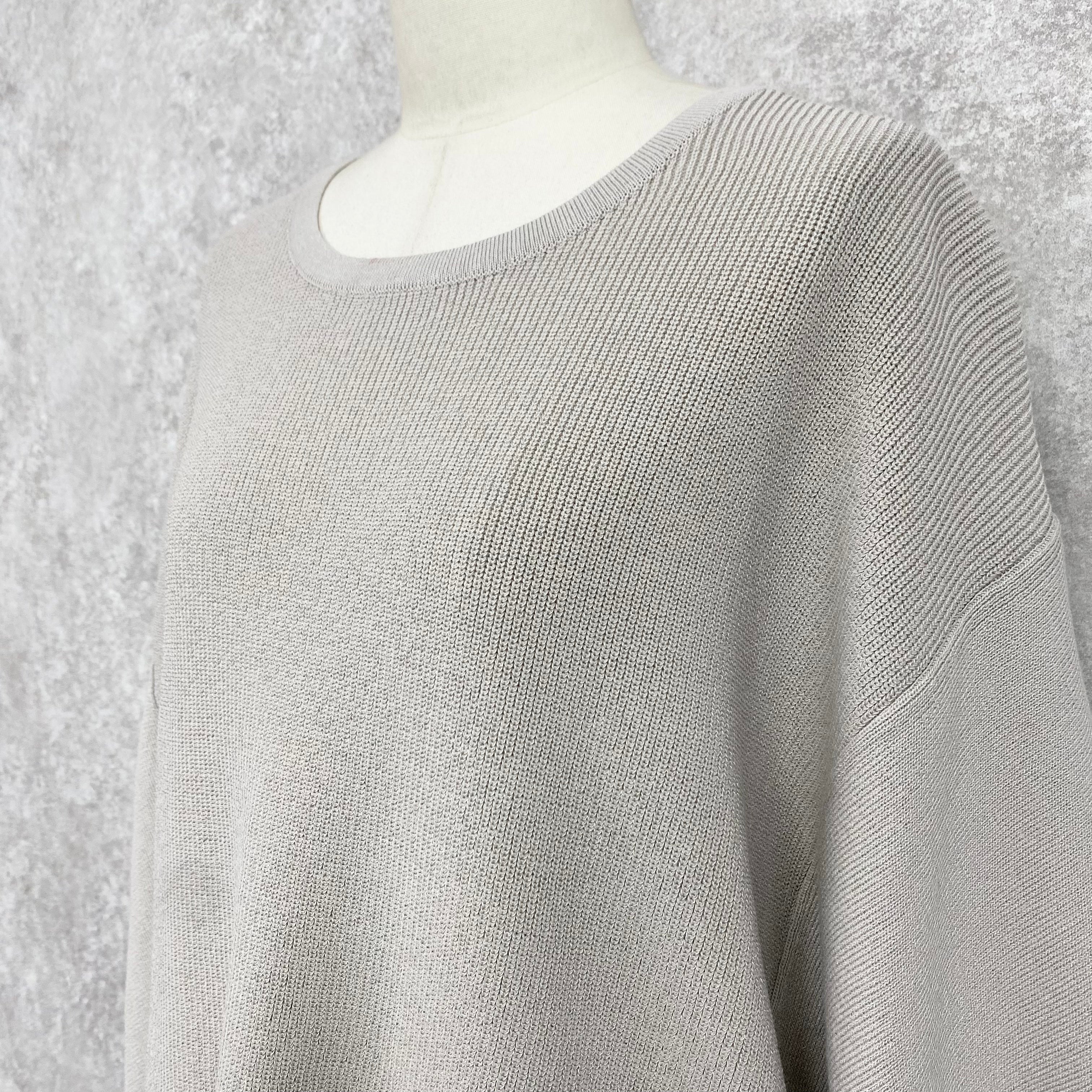 【ASYMM】Slow Knit -greige-