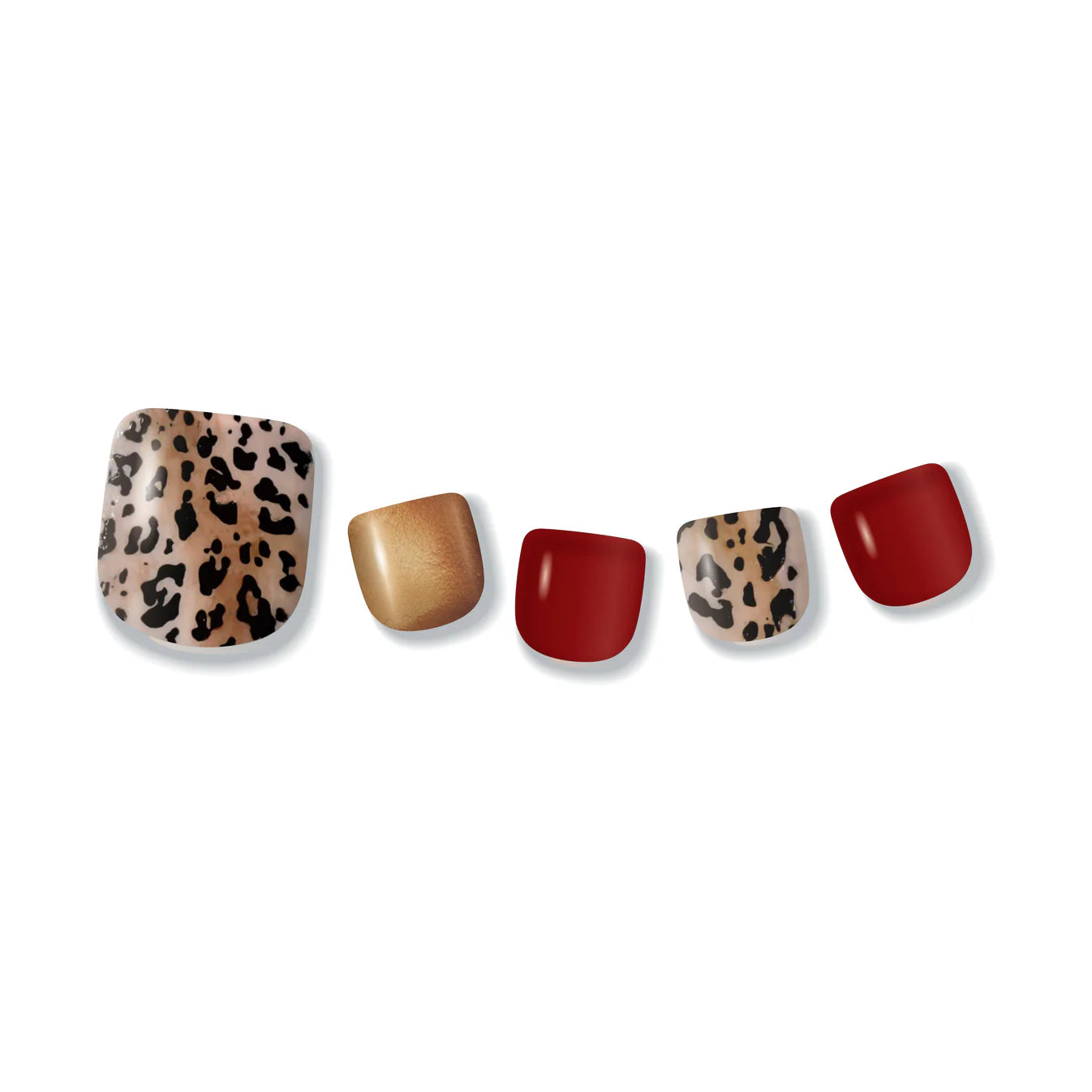 【esshimo】(フットネイル) EP011 Leopard(レオパード) ※11/12〜18より順次配送