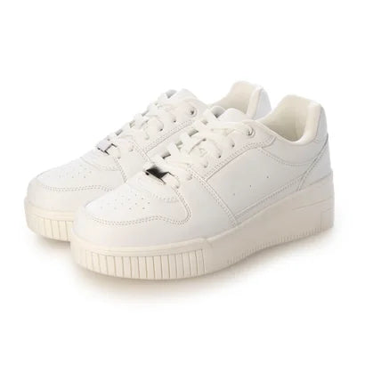 【EVOL】レースアップスニーカー   -ホワイト- ※11/5〜11より順次発送