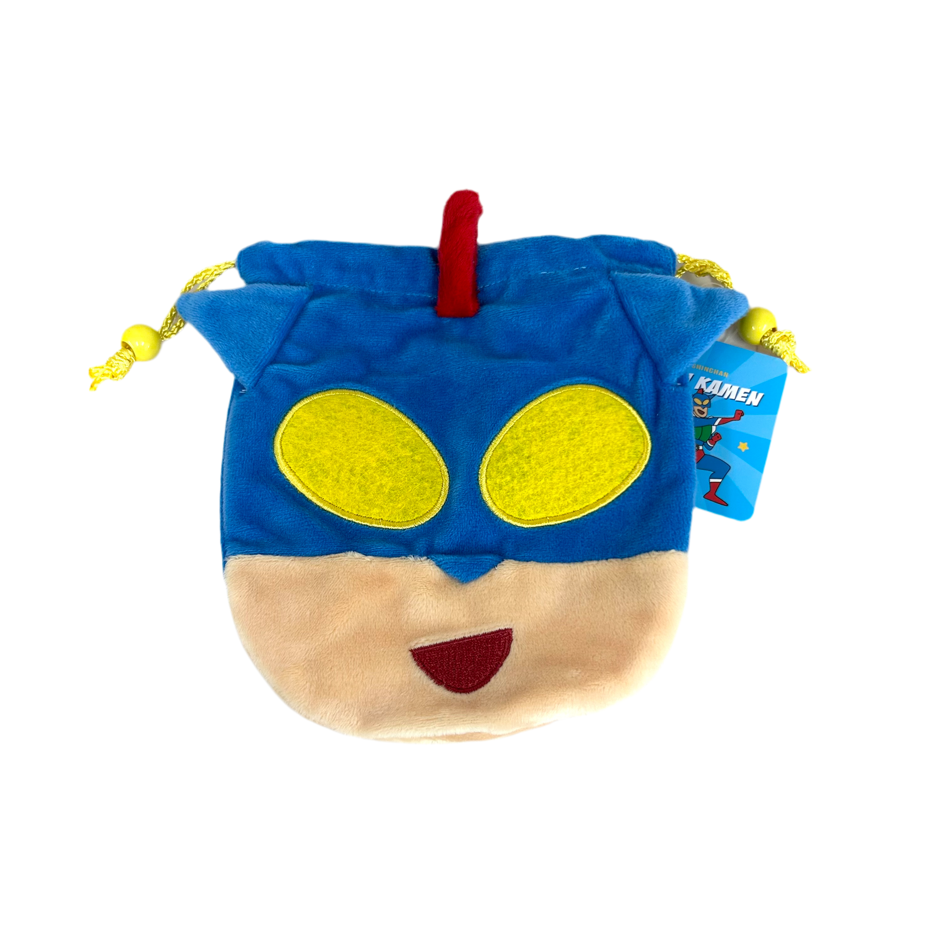 クレヨンしんちゃんぬいぐるみ巾着 -アクション仮面- ※9/17-23より順次発送予定
