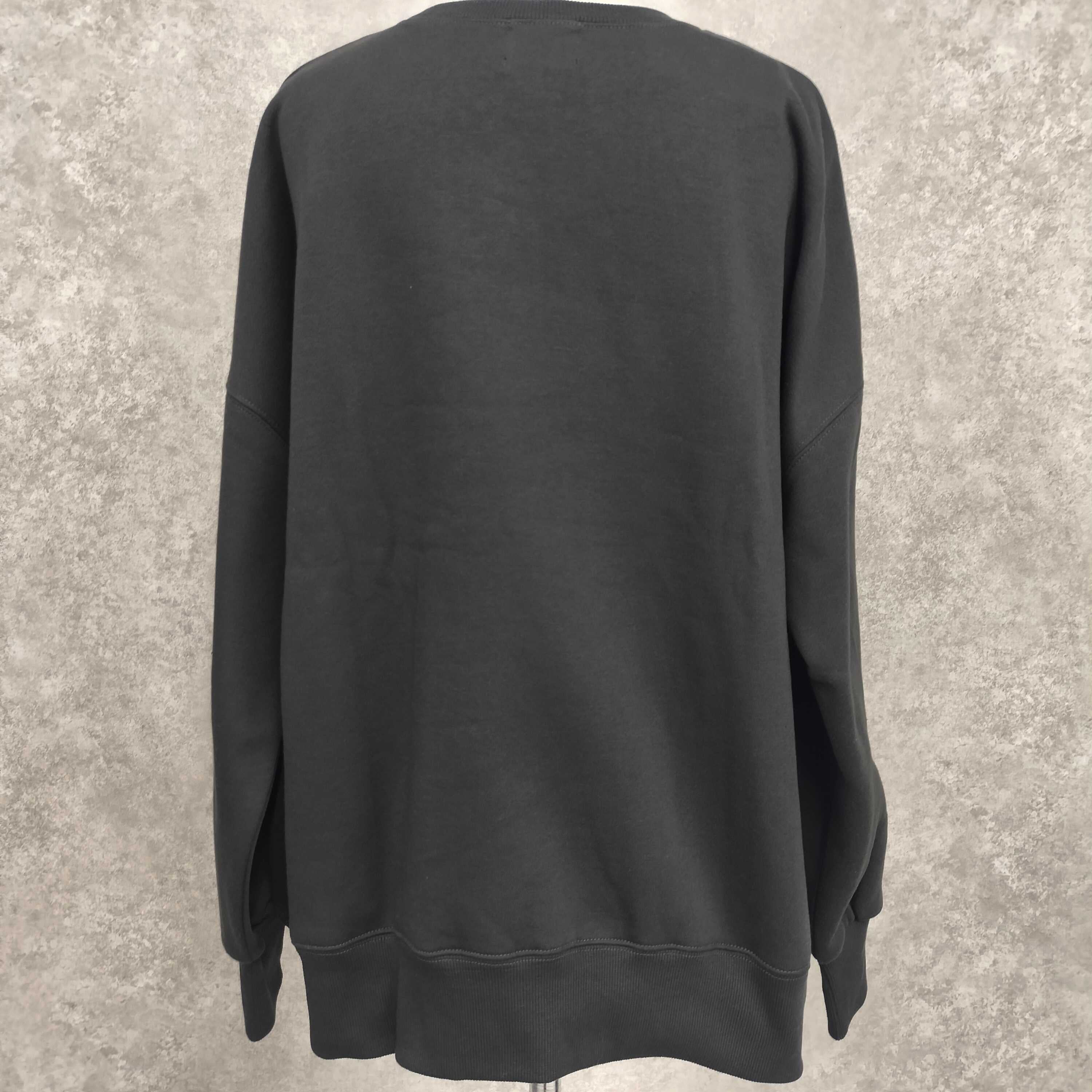 手書きロゴ相良刺繍BIG プルオーバー  -スミクロ- ※11/26~12/2頃より順次発送予定