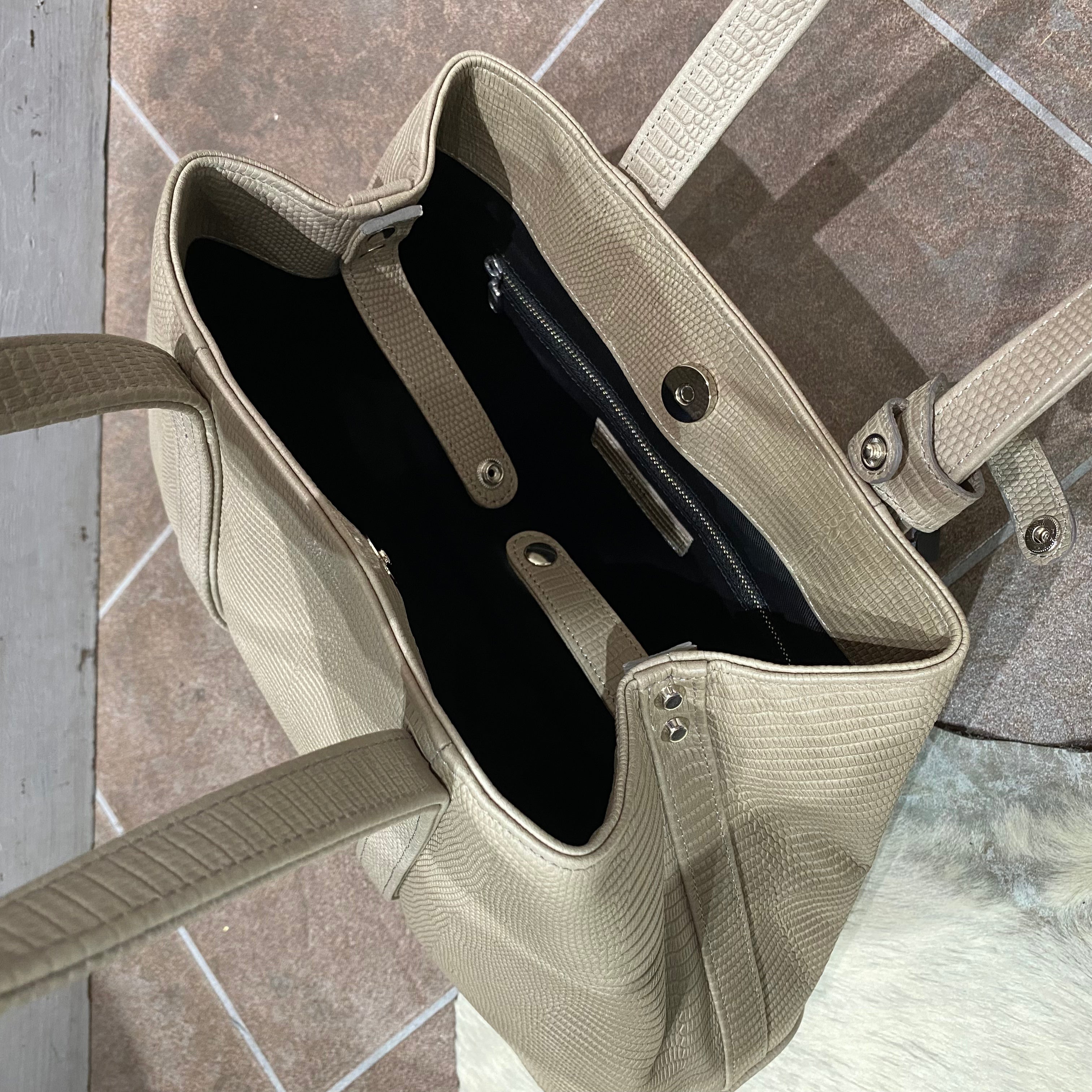 ⚠️予約【M.U.L.】ミニマルトート -グレージュ- ※R7. 6月末納品予定