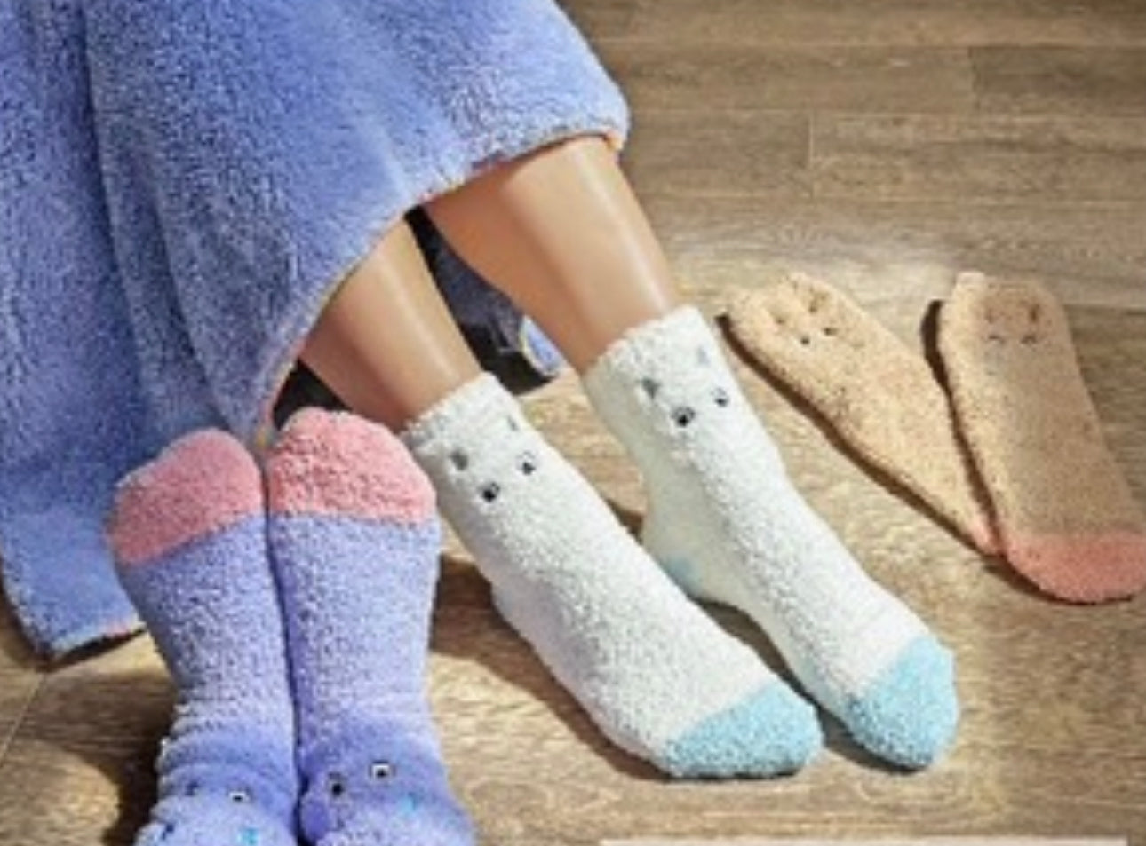 Furry もこもこソックス -3本セット- ※11/19-25頃より順次配送予定