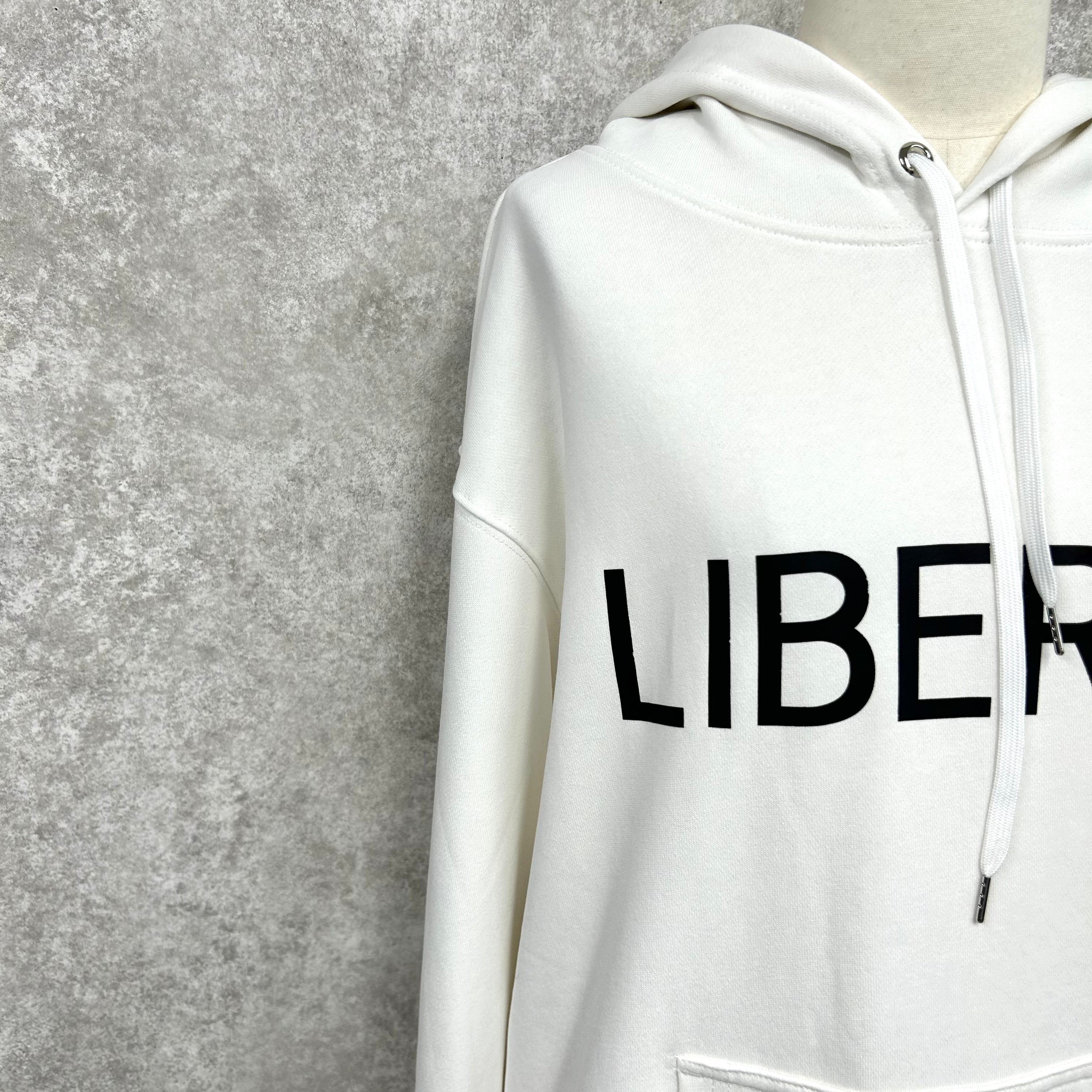 【HAPPYFACE】EMMA LIBERTEパーカー -ホワイト- ※10/22~28より順次配送