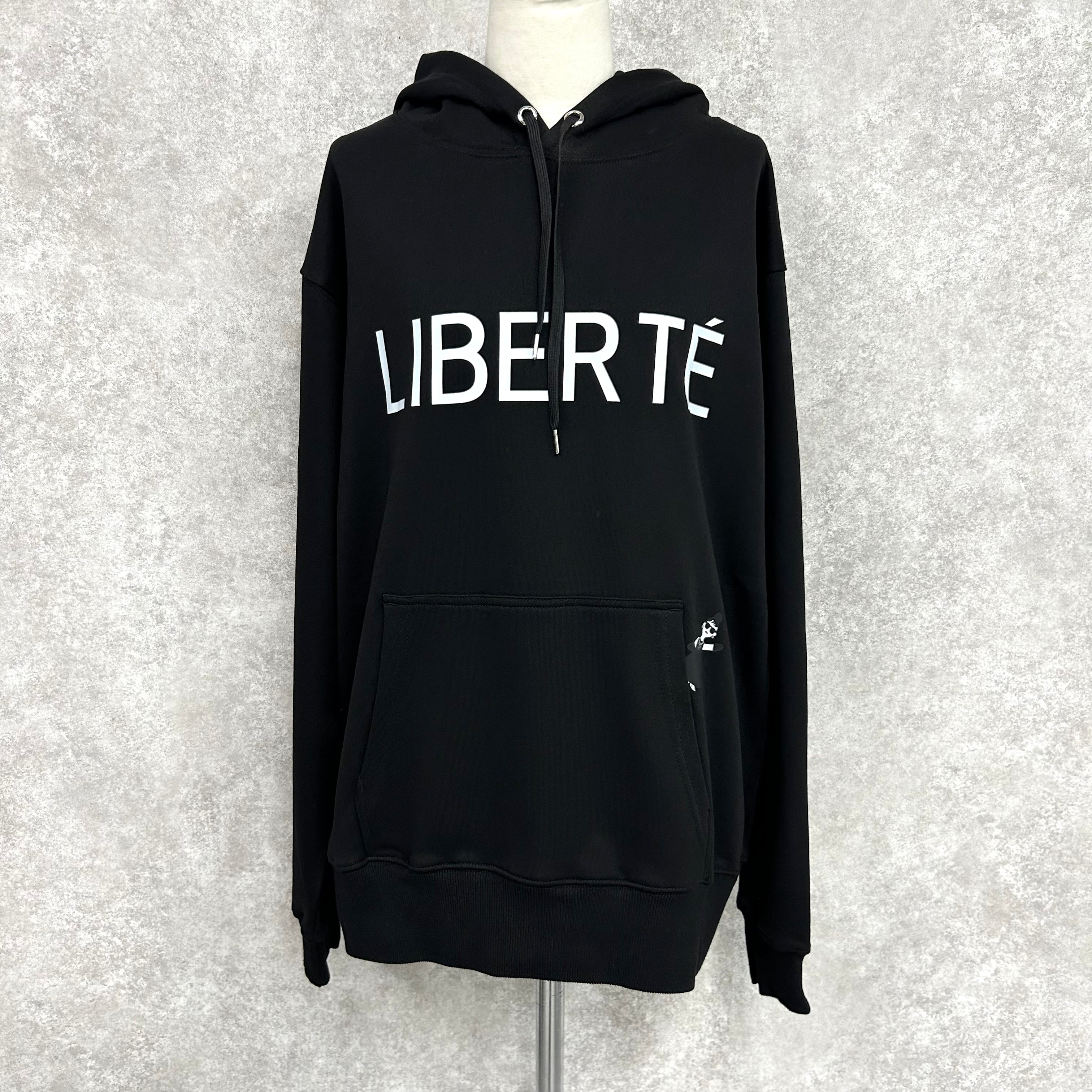 【HAPPYFACE】EMMA LIBERTEパーカー -ブラック- ※10/22~28より順次配送