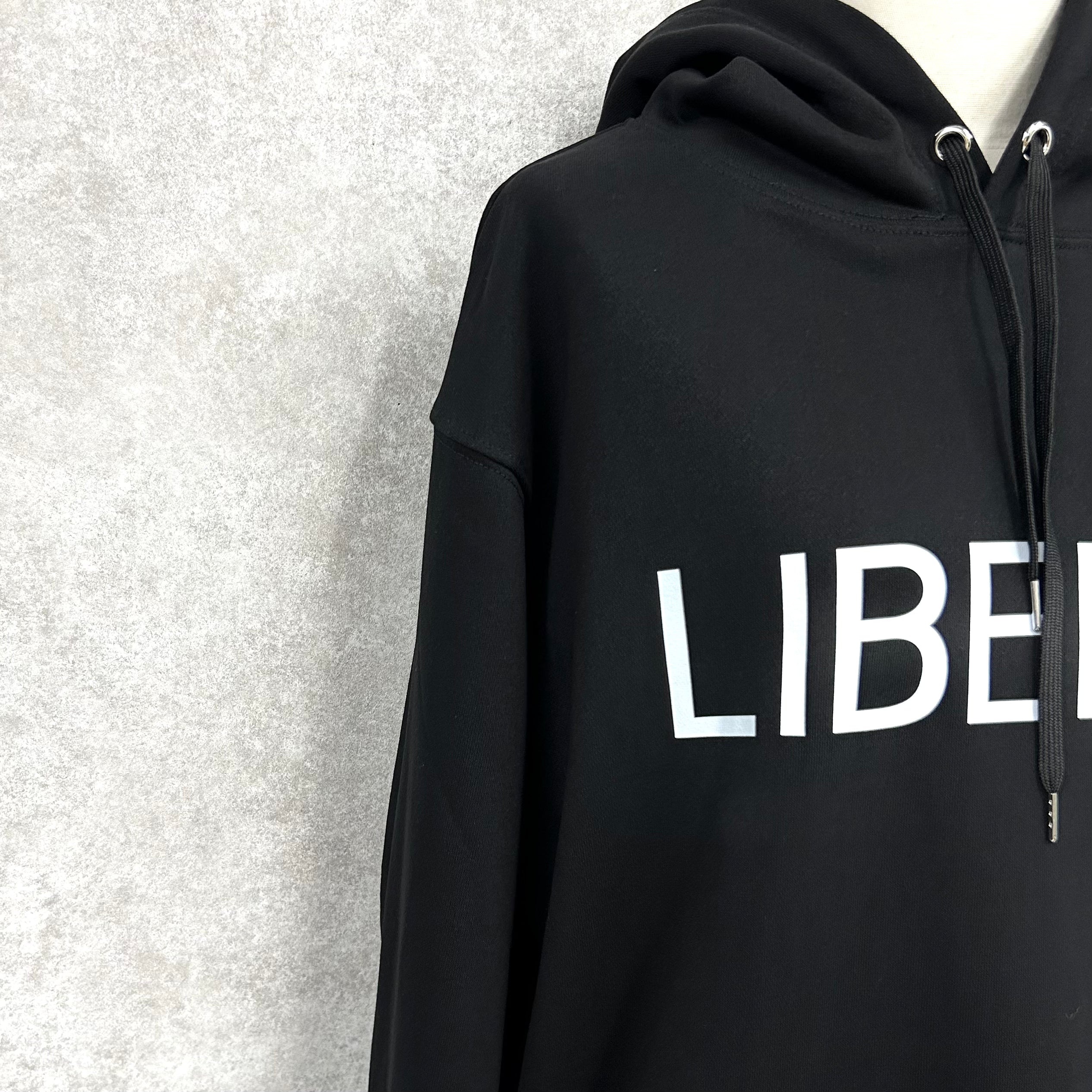 【HAPPYFACE】EMMA LIBERTEパーカー -ブラック- ※10/22~28より順次配送