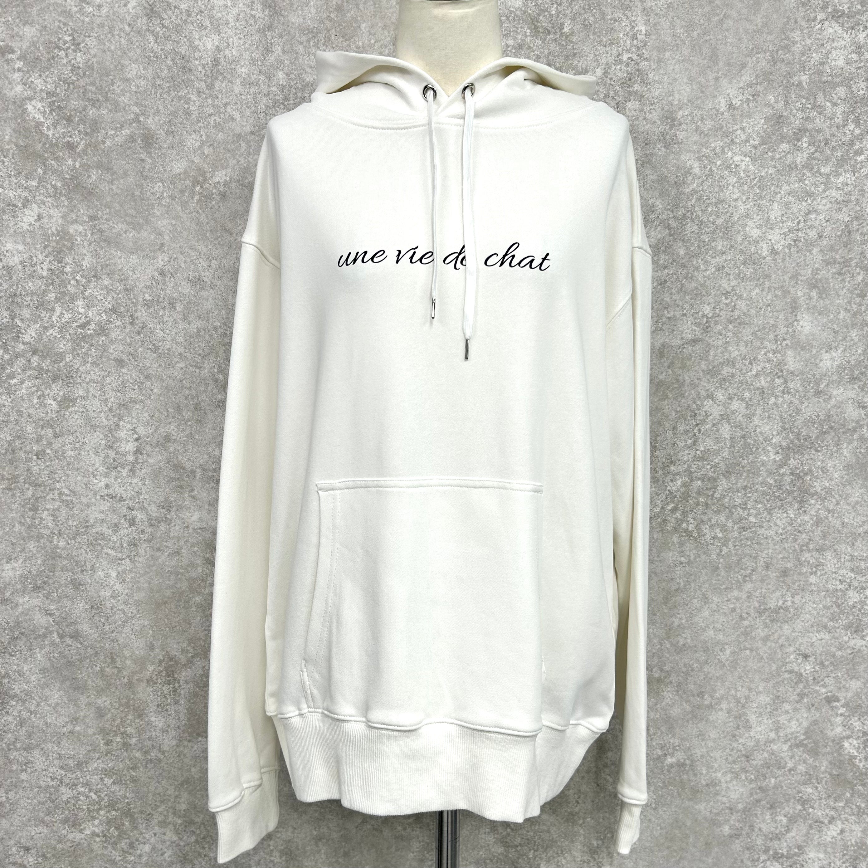 【HAPPYFACE】EMMA 見返りパーカー -ホワイト- ※10/22~28より順次配送