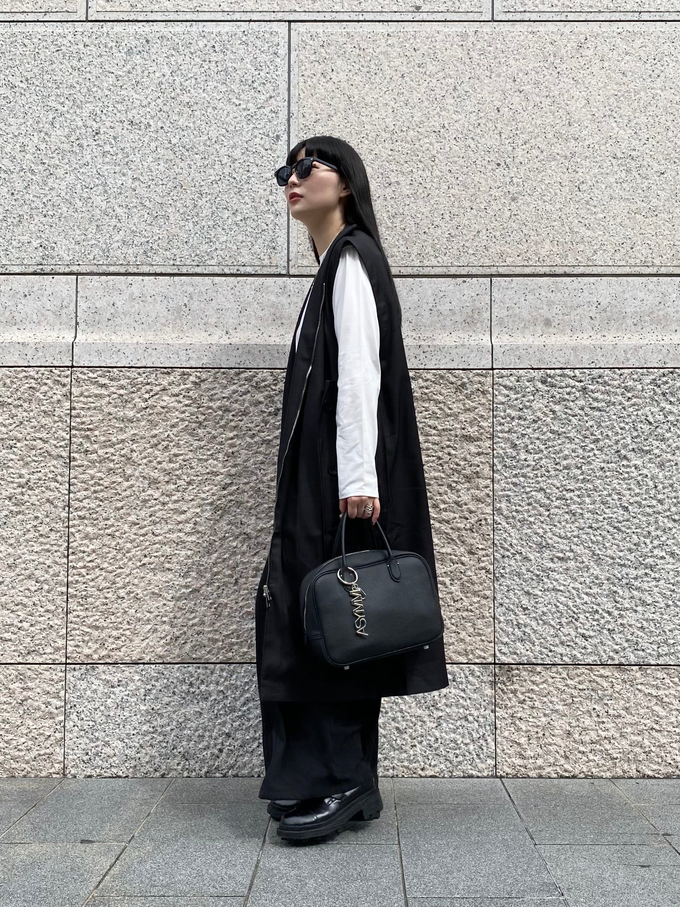 【ASYMM】GRAVITY VEST -black-