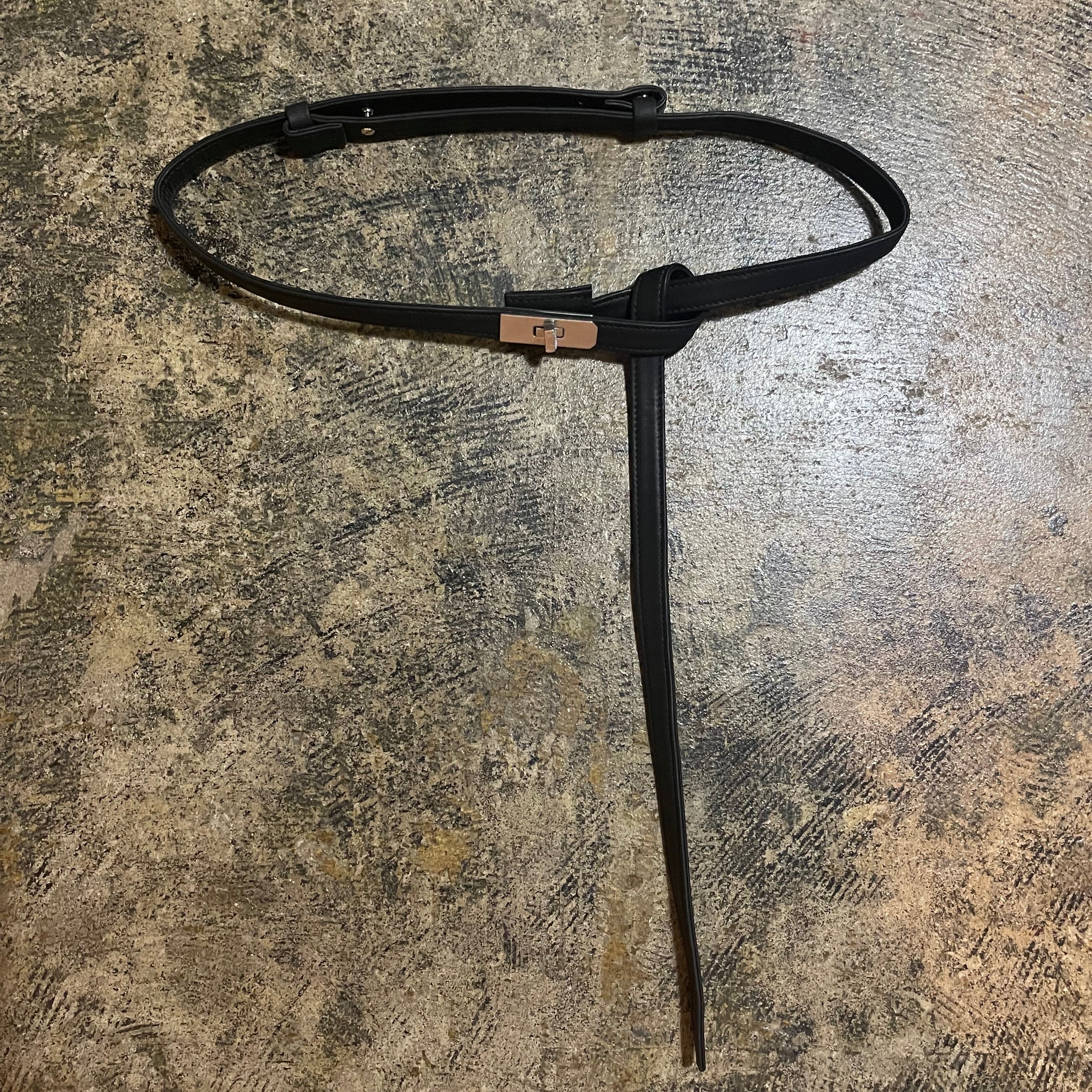 ⚠️予約【MUL071-201009】ベルト  -オイルレザー ブラック-   ※R7. 6月末納品予定