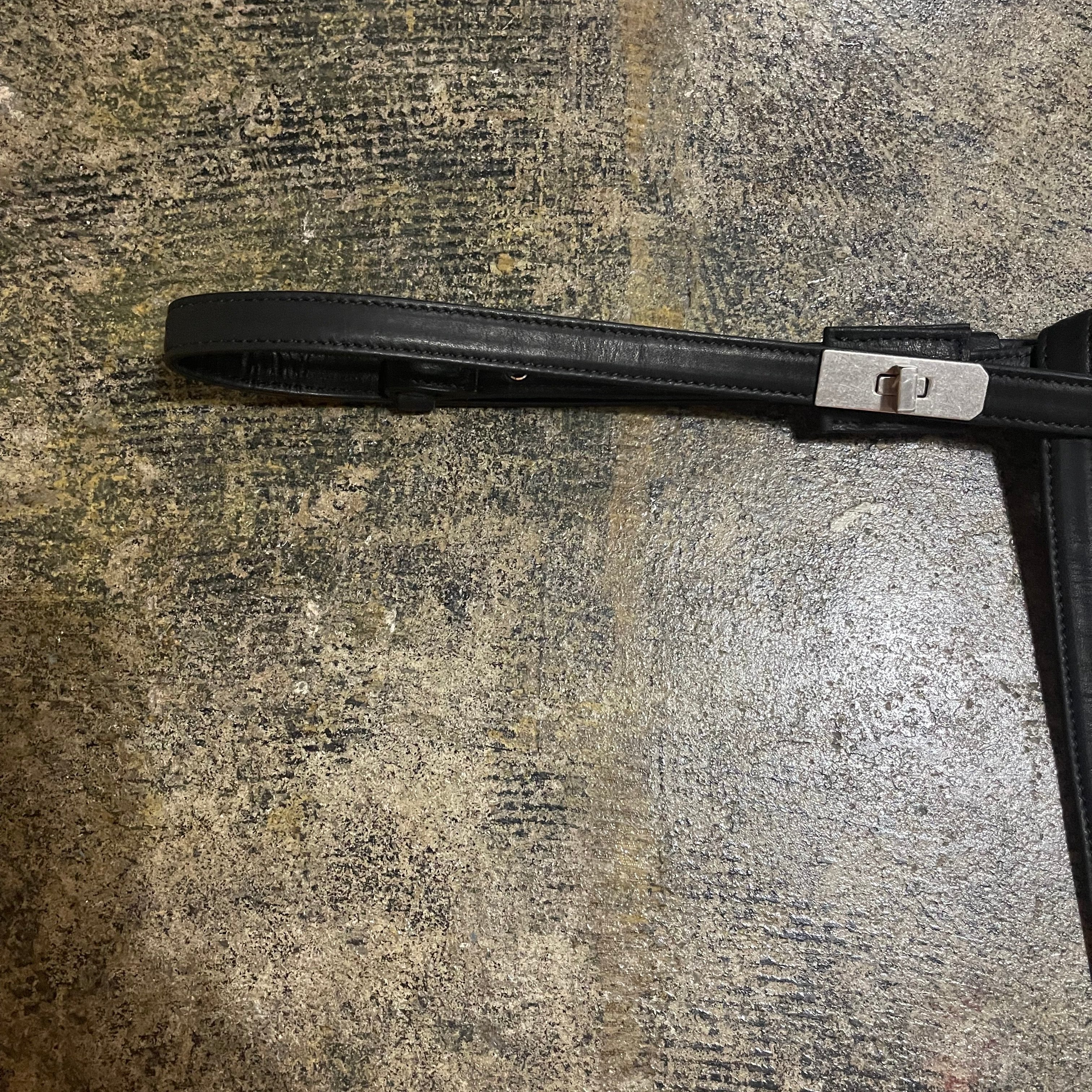 ⚠️予約【MUL071-201009】ベルト  -オイルレザー ブラック-   ※R7. 6月末納品予定