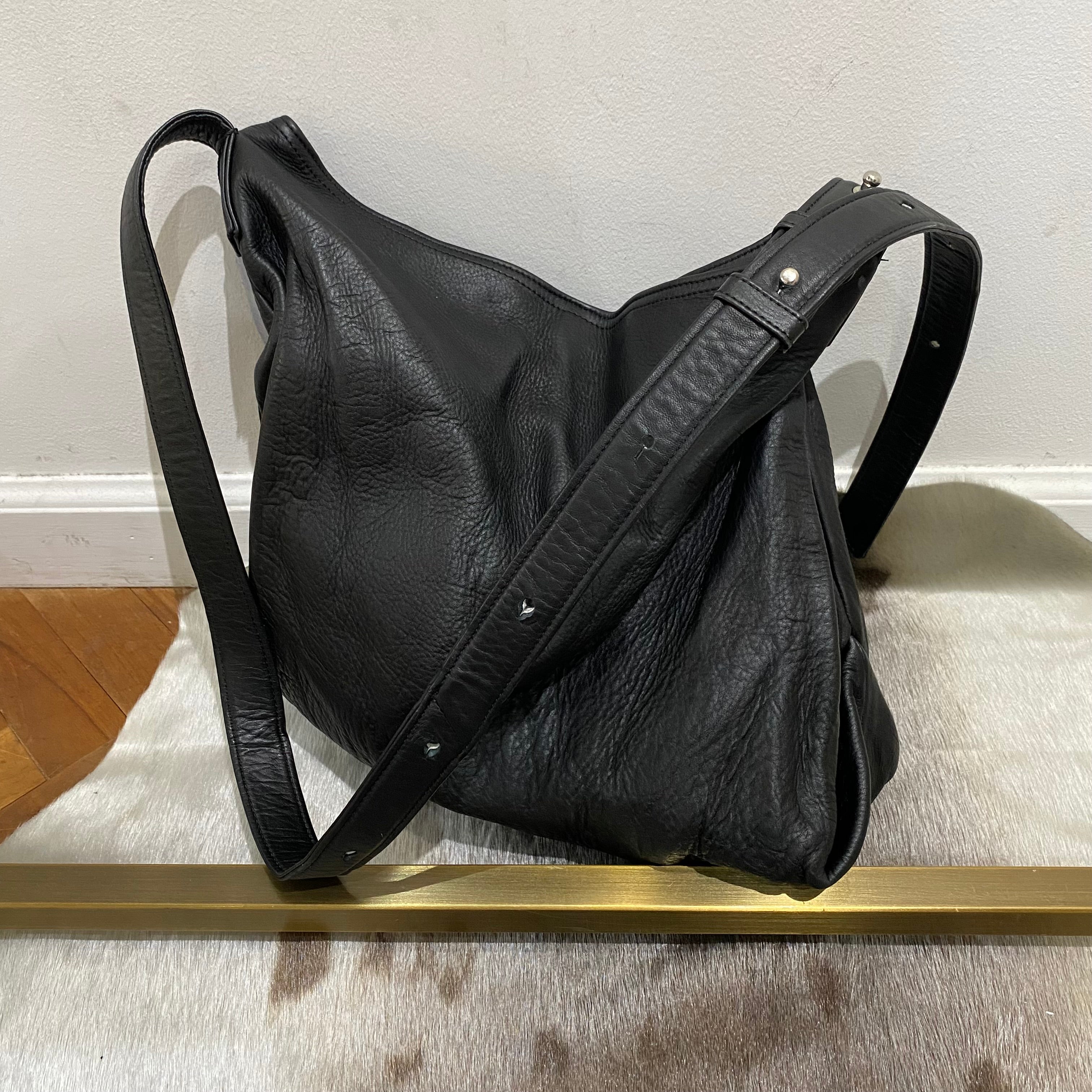 ⚠️予約【M.U.L.】テールショルダー(洗い加工) -ブラック- ※R7. 6月末納品予定