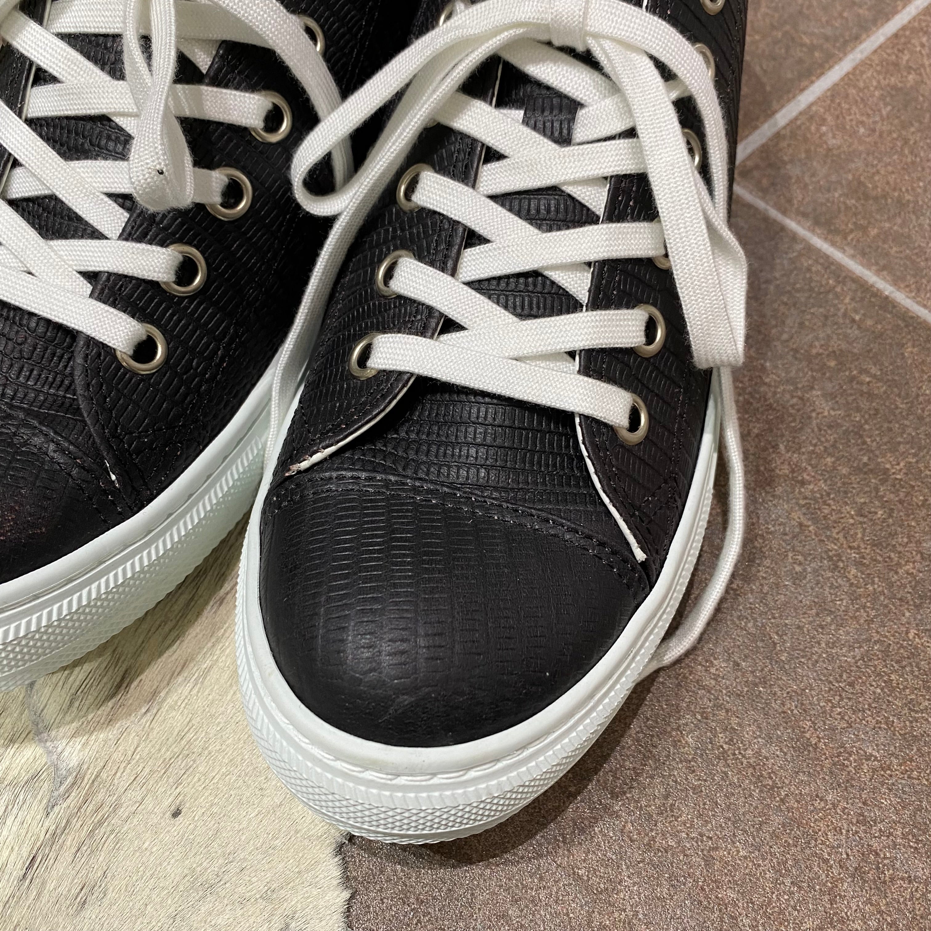 ⚠️予約【M.U.L.】ハイカットスニーカー -vintage ブラック- ※R7. 6月末納品予定