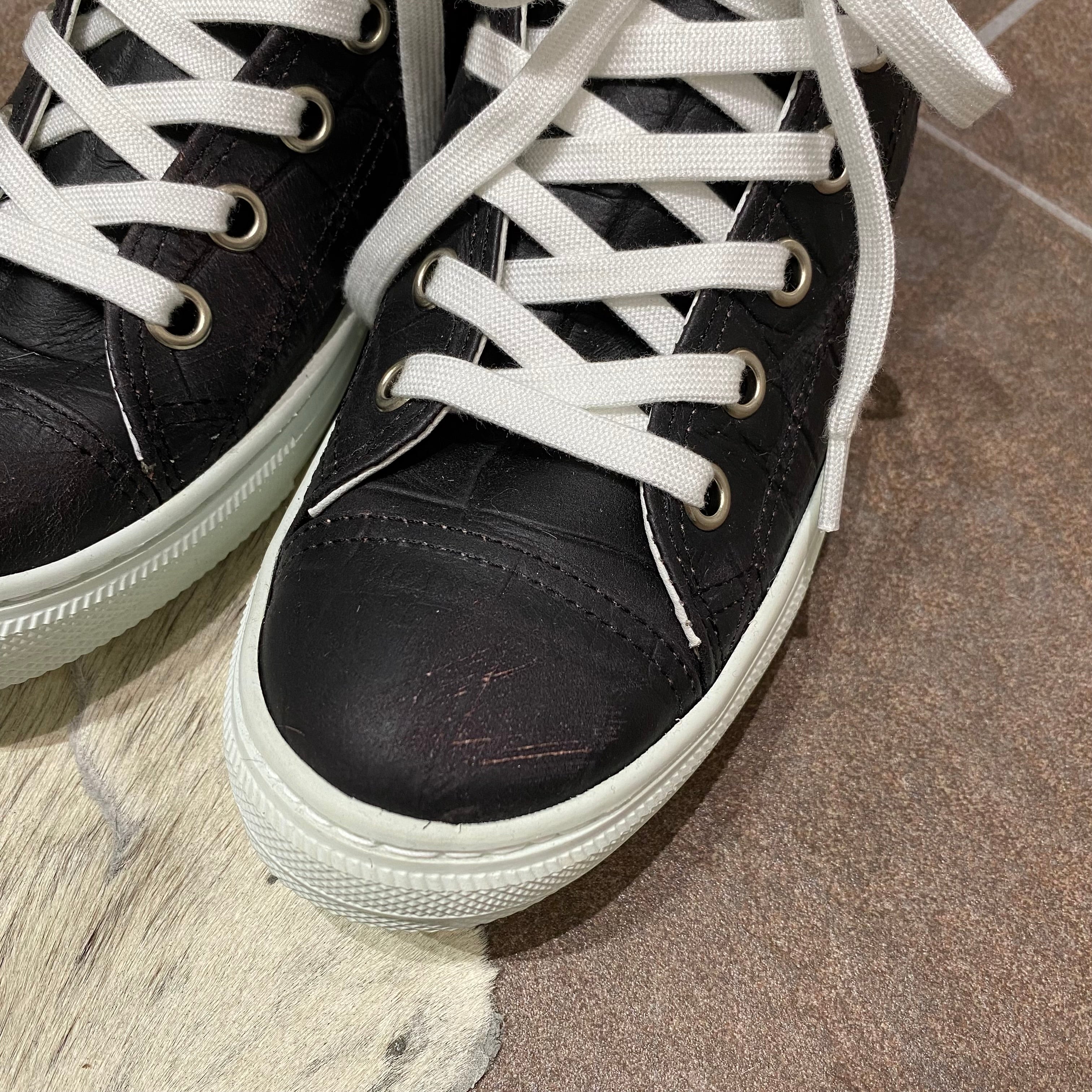 ⚠️予約【M.U.L.】ハイカットスニーカー -vintage ブラック- ※R7. 6月末納品予定