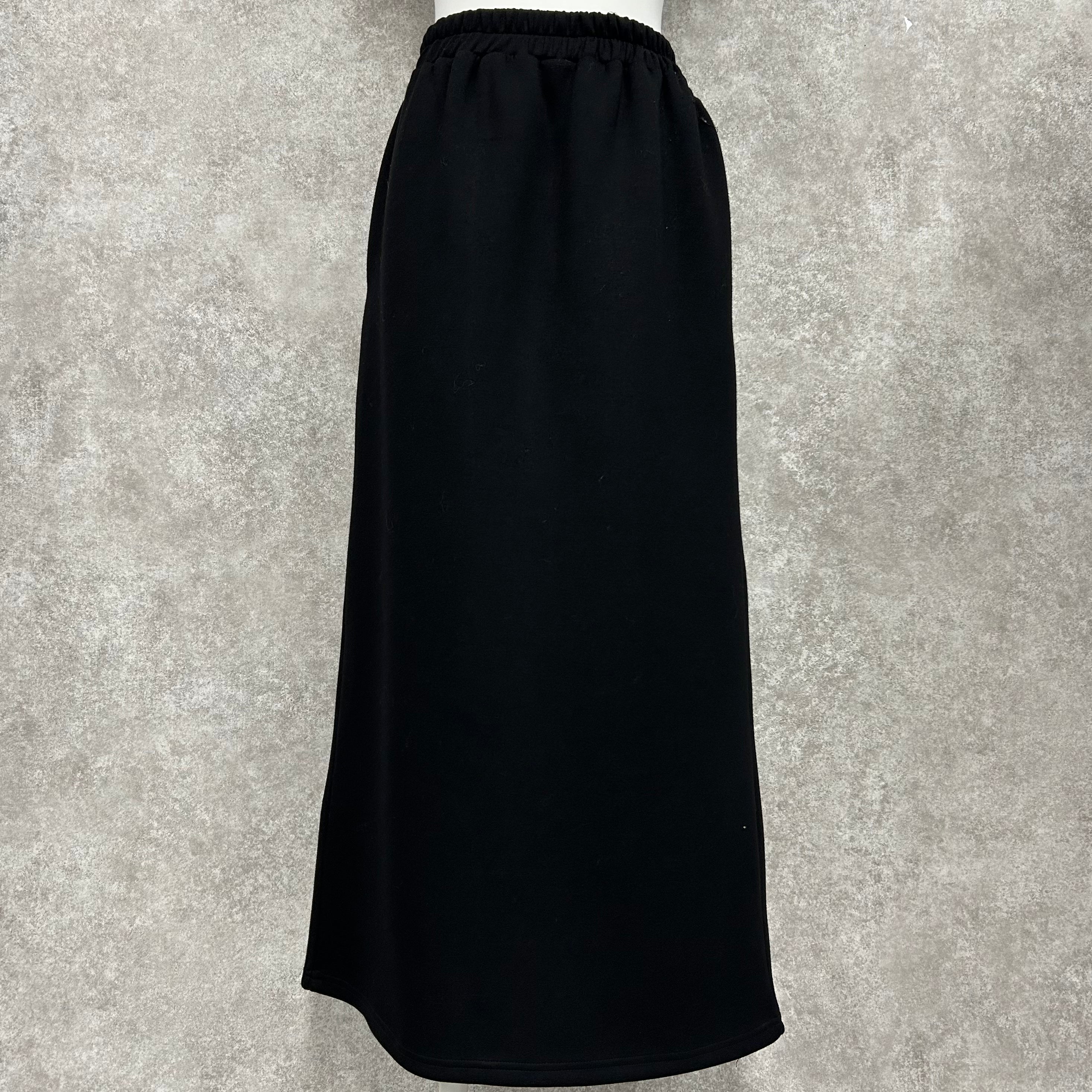 【ぞうねこ別注】ロングタイトスカート -ブラック- ※8/25-31迄に順次発送予定