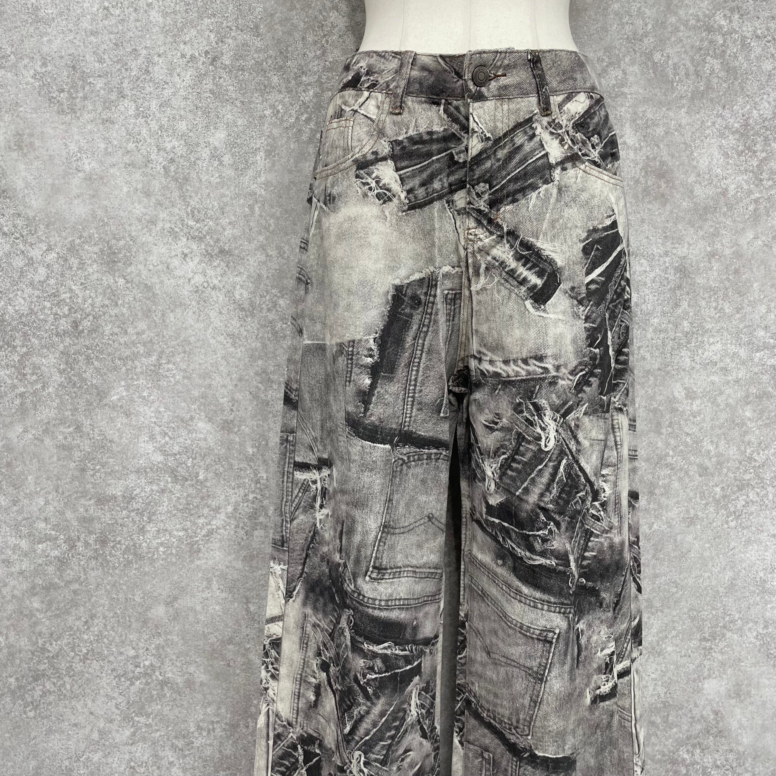 デニム柄デニム ※8/20-26頃〜順次配送予定