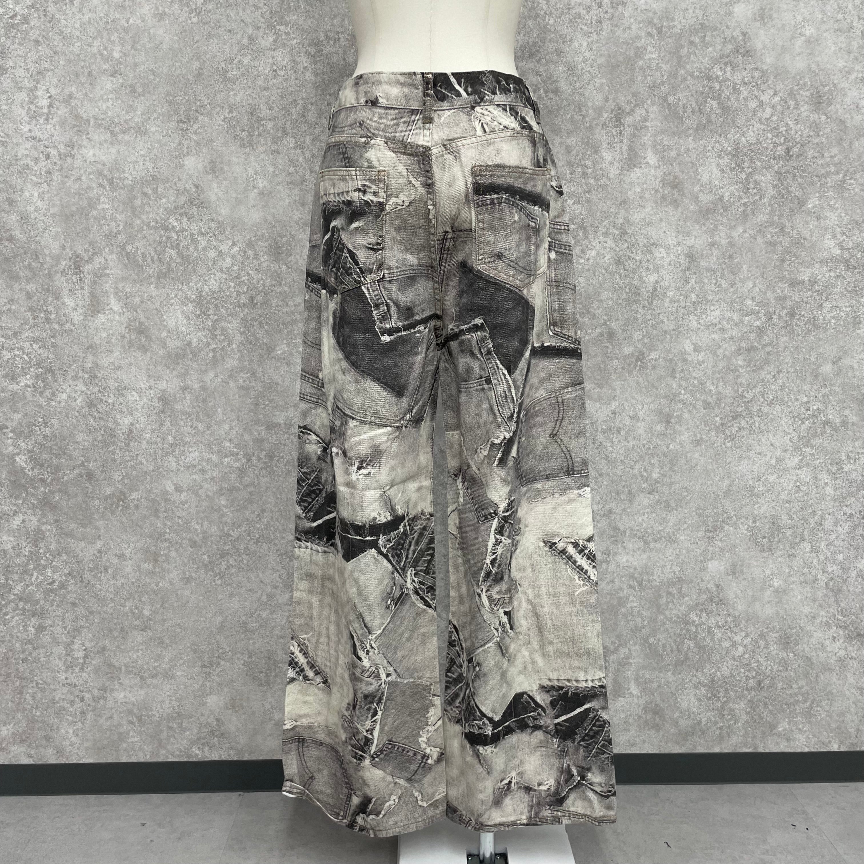 デニム柄デニム ※8/20-26頃〜順次配送予定