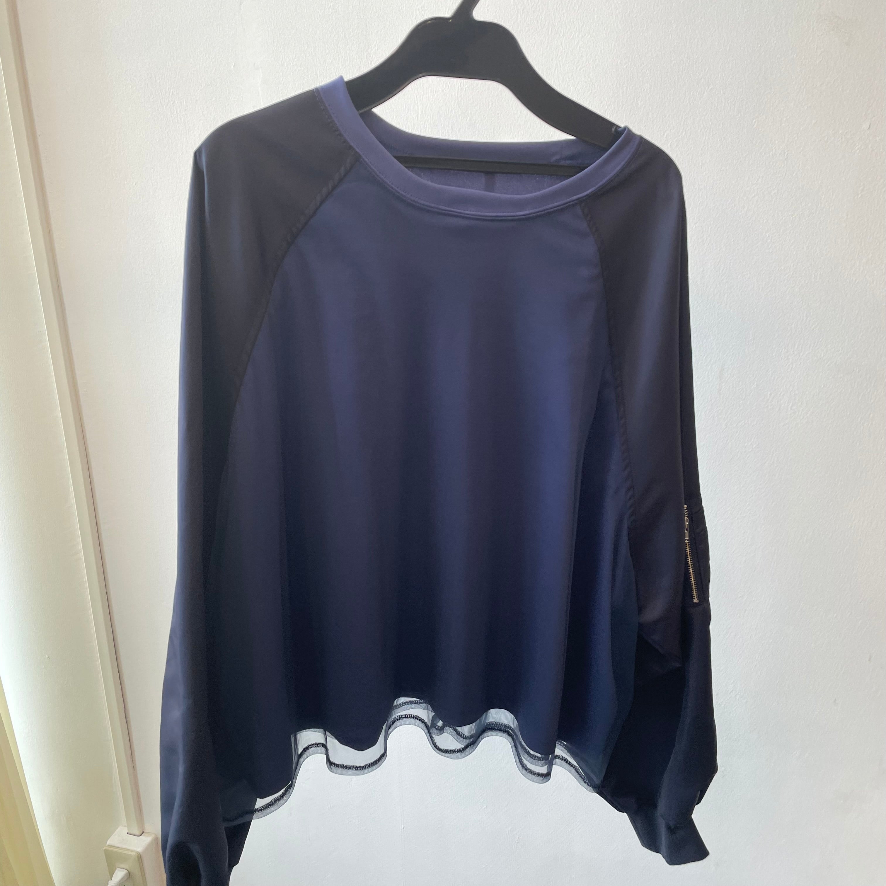 MA-1スリーブトップ アジサイ ※8/20〜8/26頃より順次発送予定