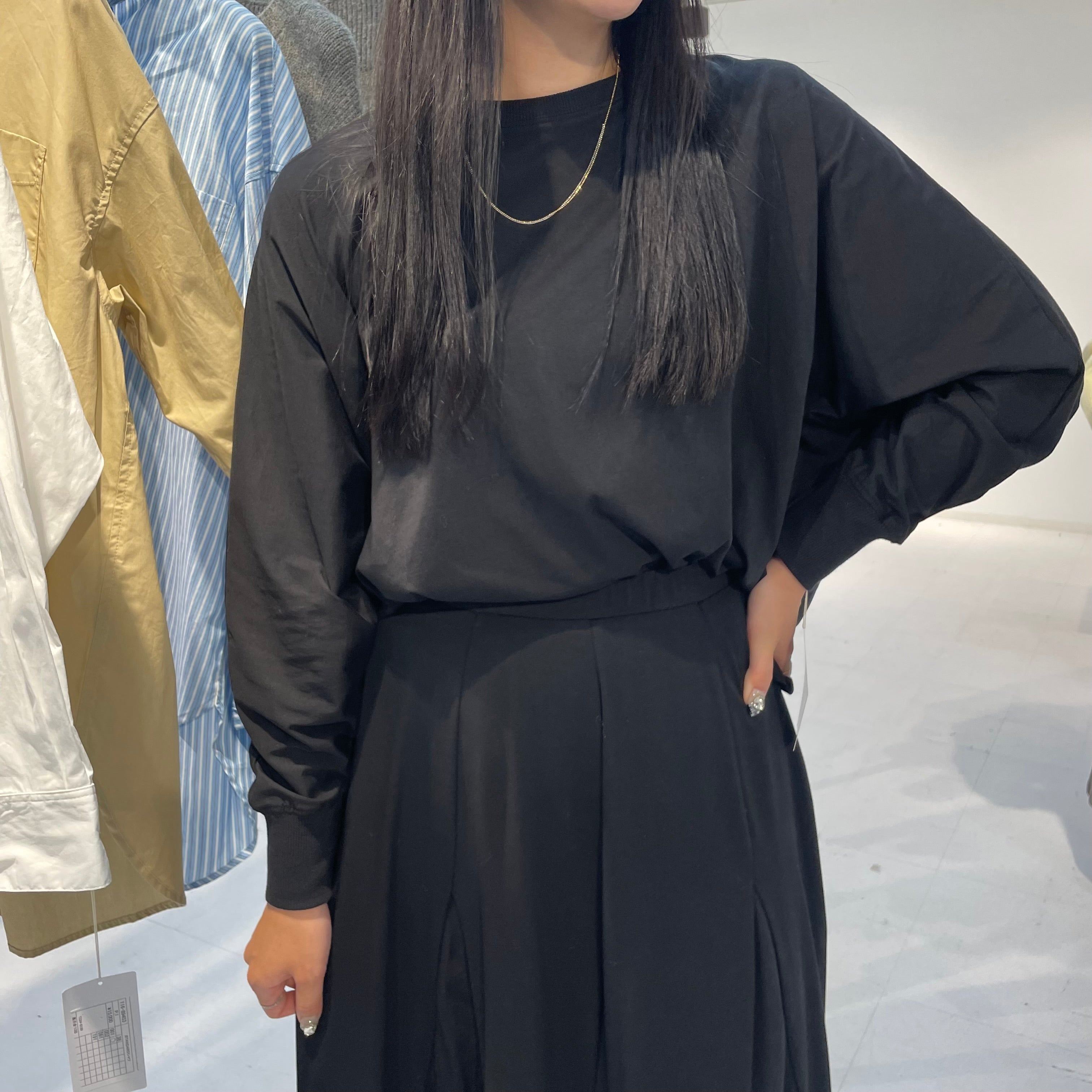 シルケットドルマンPO 019 ブラック ※11月中旬〜下旬より順次配送