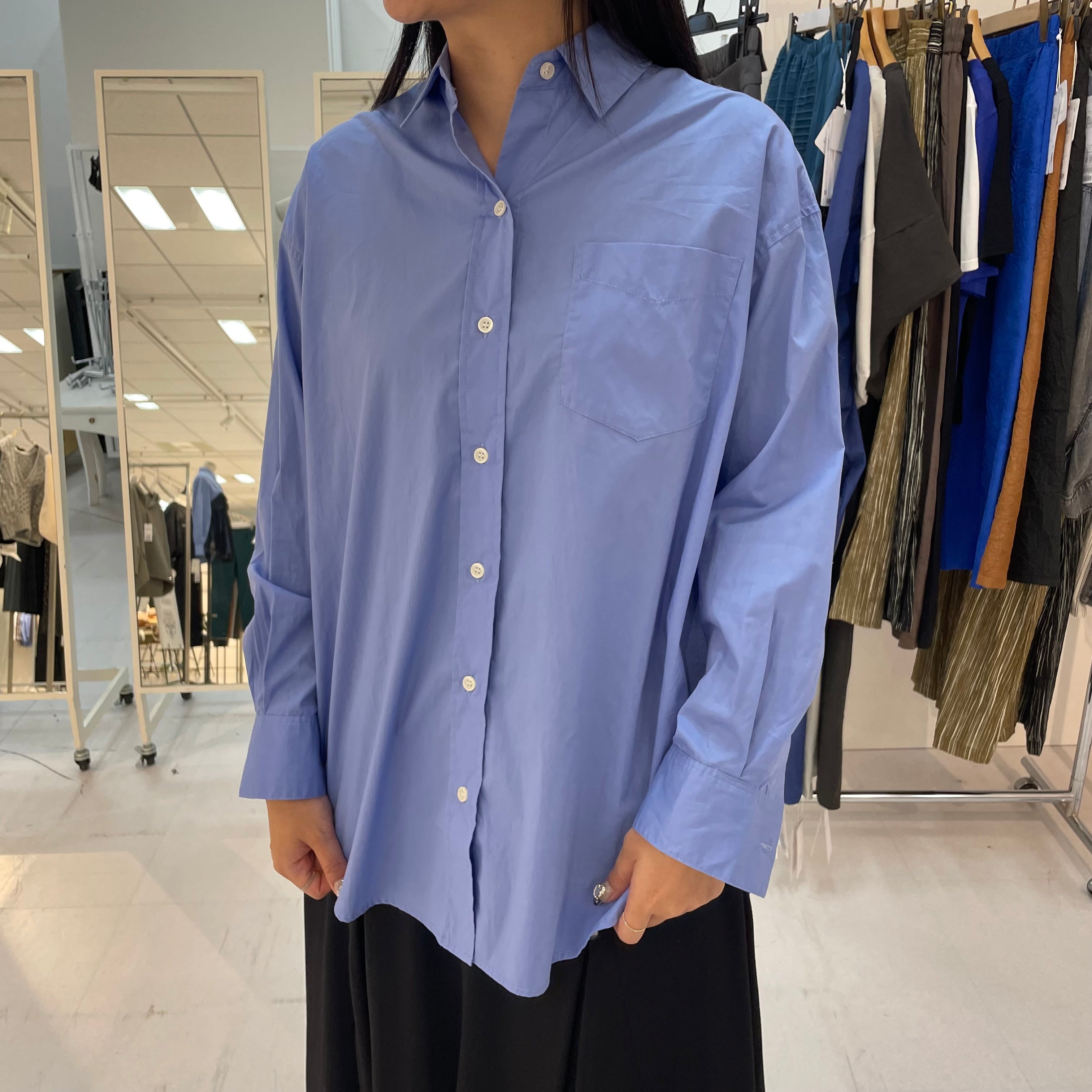 STANDARDシャツ 091 ブルー ※11月上旬〜中旬頃より配送予定