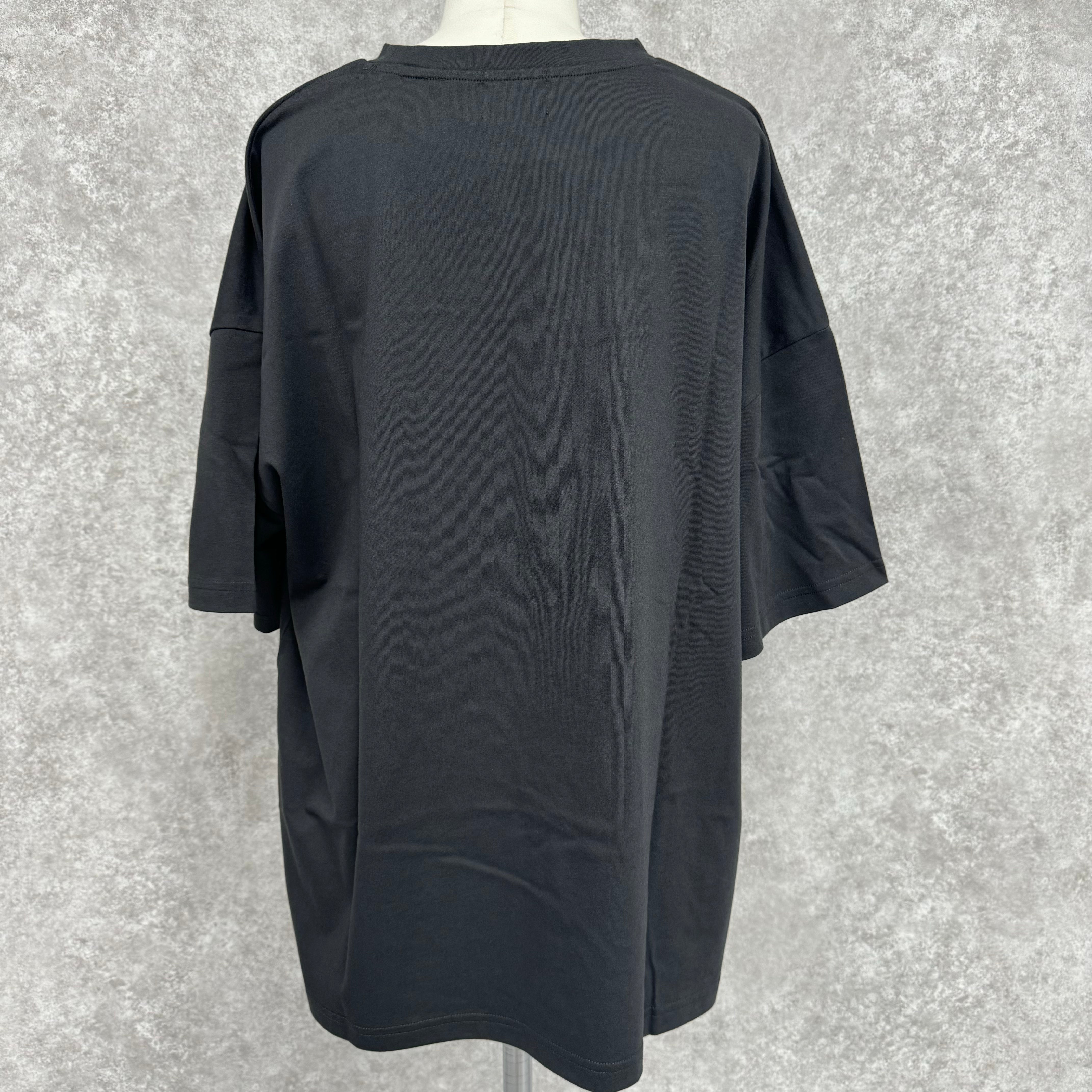 サングラスDOGプリント BIG Tシャツ -ブラック×グリーン- ※3/5~11より順次発送予定