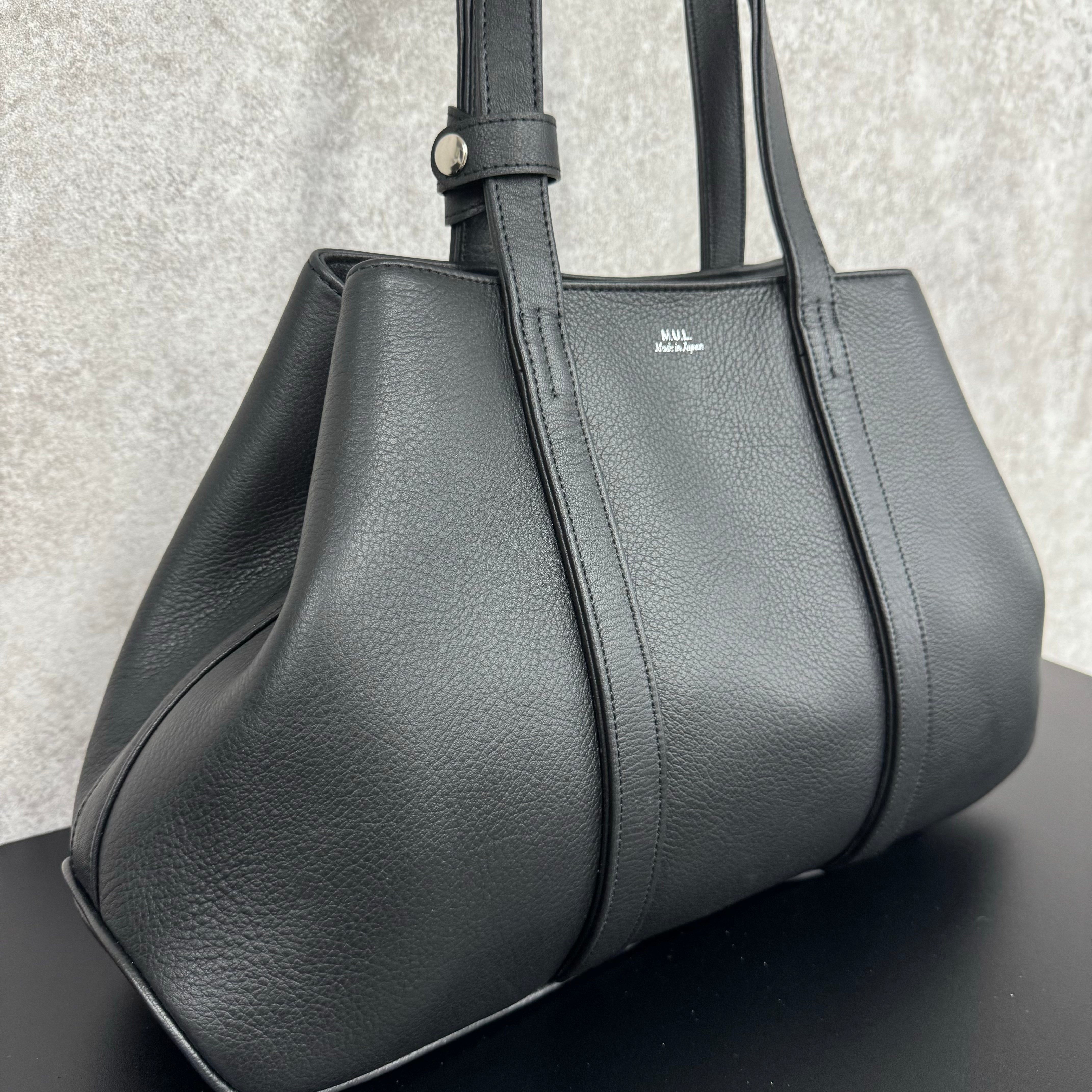 【M.U.L.】MINIMAL TOTE S ブラック  ※1週間前後で発送
