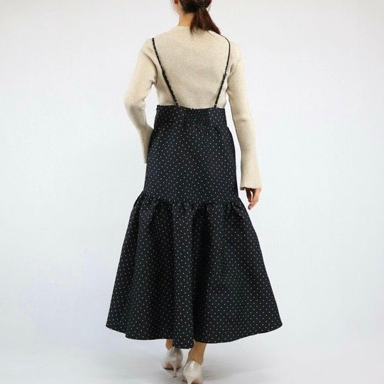 ドットワンピース ブラック ※5/21-27頃より順次発送予定