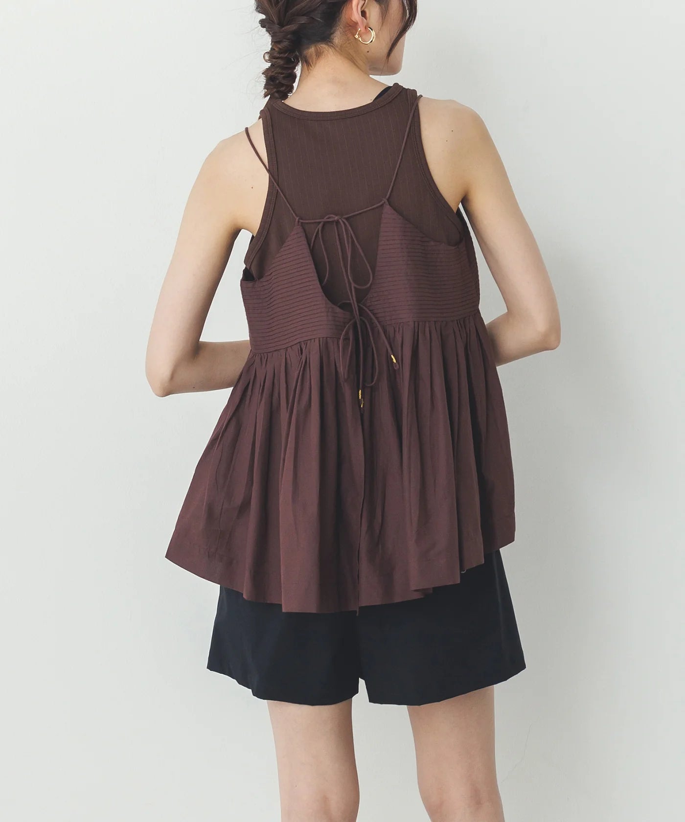 キャミビスチェ -ブラウン- ※8/6〜12迄に順次発送予定