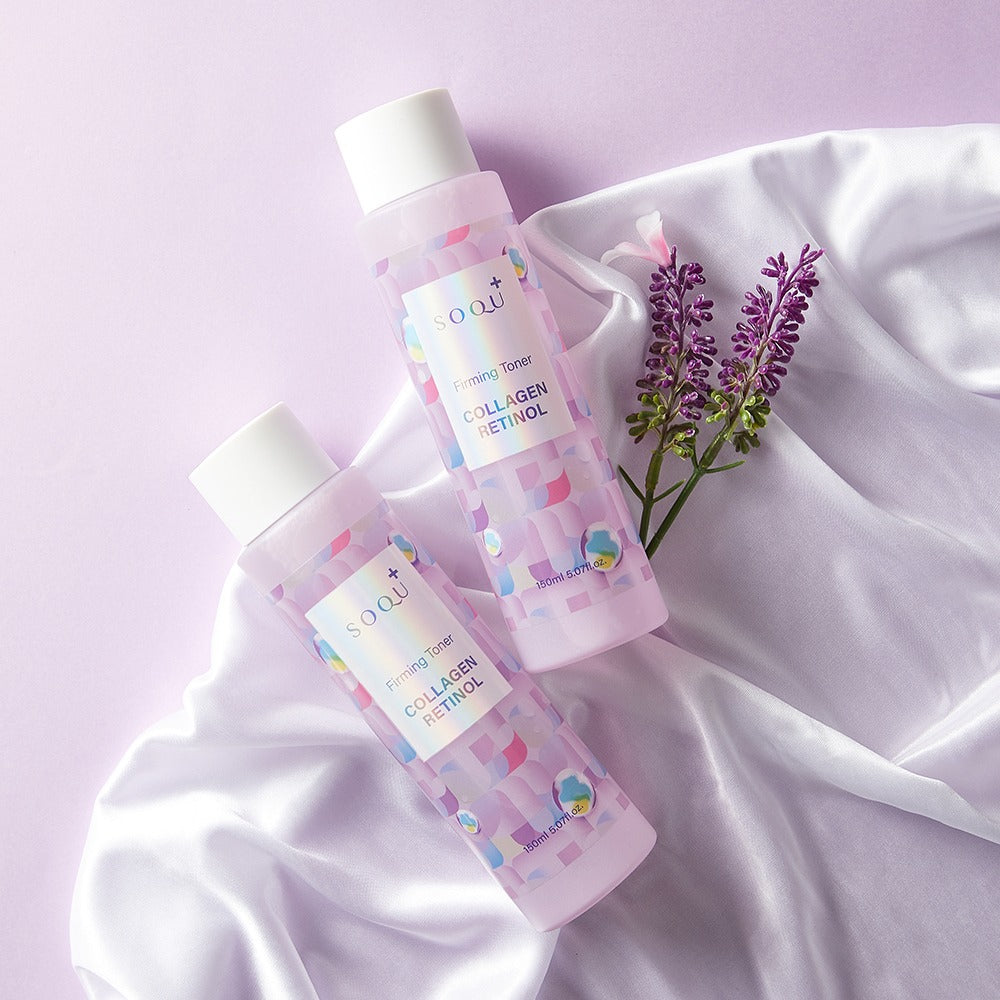 SOQU  collagen retinol Firming Tonerコラーゲンレチノールファーミングトナー  ⭐️30mlシャンプープレゼント ※10/29〜11/4より順次配送