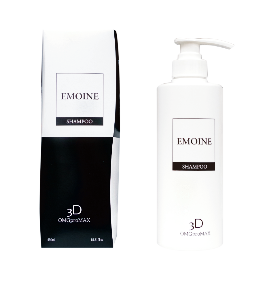 【HEPASKIN】OMGproMAX EMOINE(エモイネ)shampoo 490ml ※6/11~17迄に順次発送予定