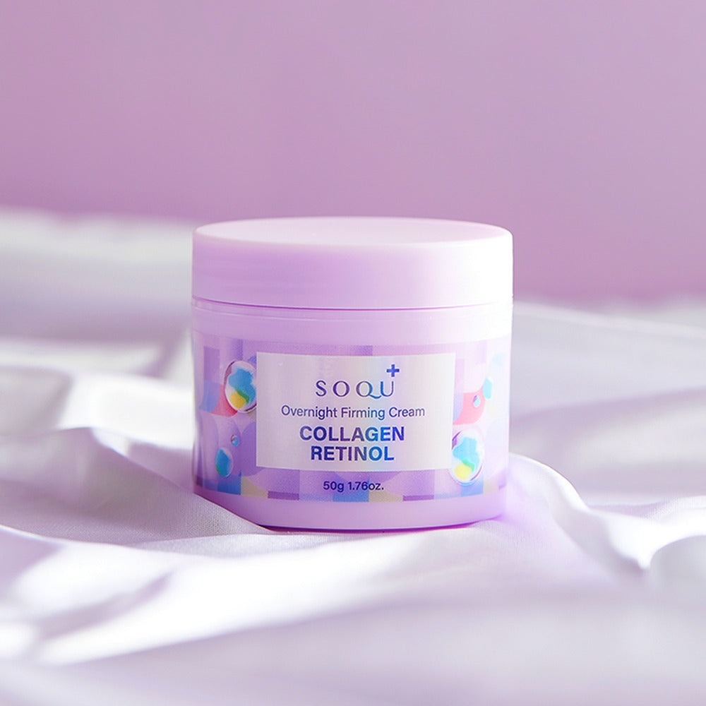 SOQU  collagen retinol Firming Cream  コラーゲンレチノールファーミングクリーム ⭐️30mlシャンプープレゼント ※10/29〜11/4より順次配送