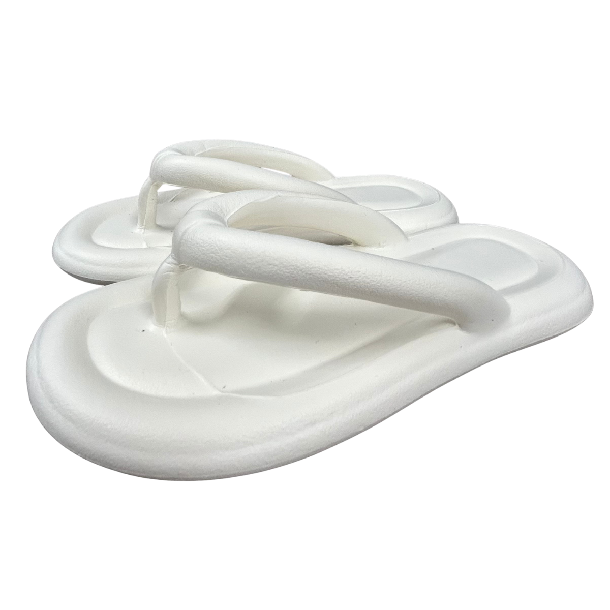 ぷにぷにビーチサンダル ホワイト ※7/23〜29迄迄に順次発送予定