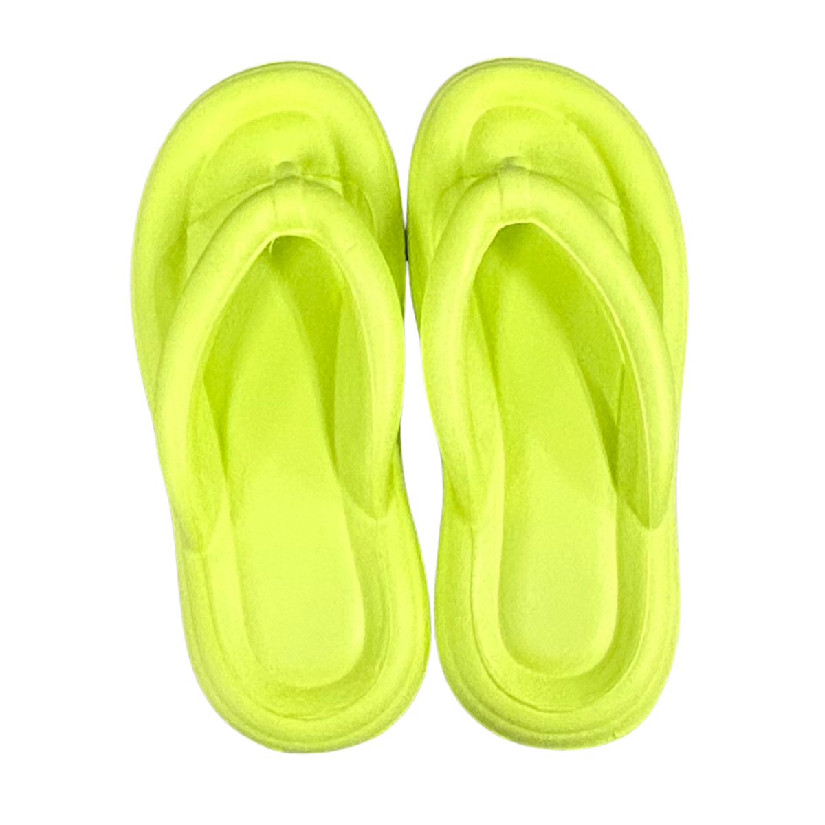 ぷにぷにビーチサンダル ライトグリーン ※7/23〜29迄に順次発送予定