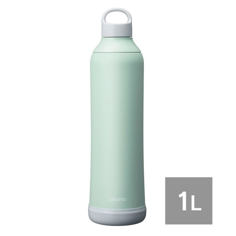 【マイボトルスティック3本付き】そこまで洗えるボトル1.0L　ブルー　※11/12〜18より順次発送