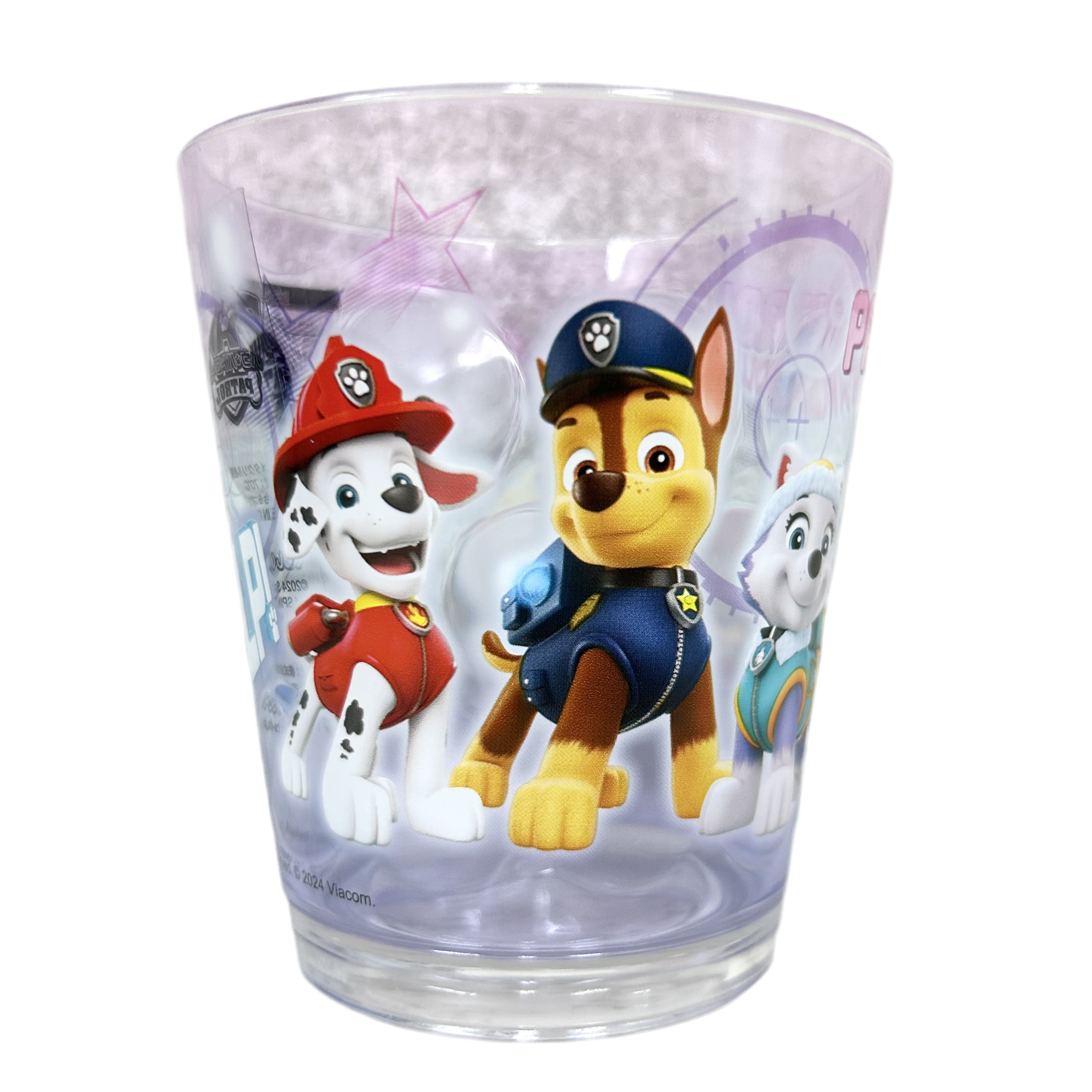 パウ・パトロールドットタンブラー　-パープル-　※9/17-23より順次発送予定