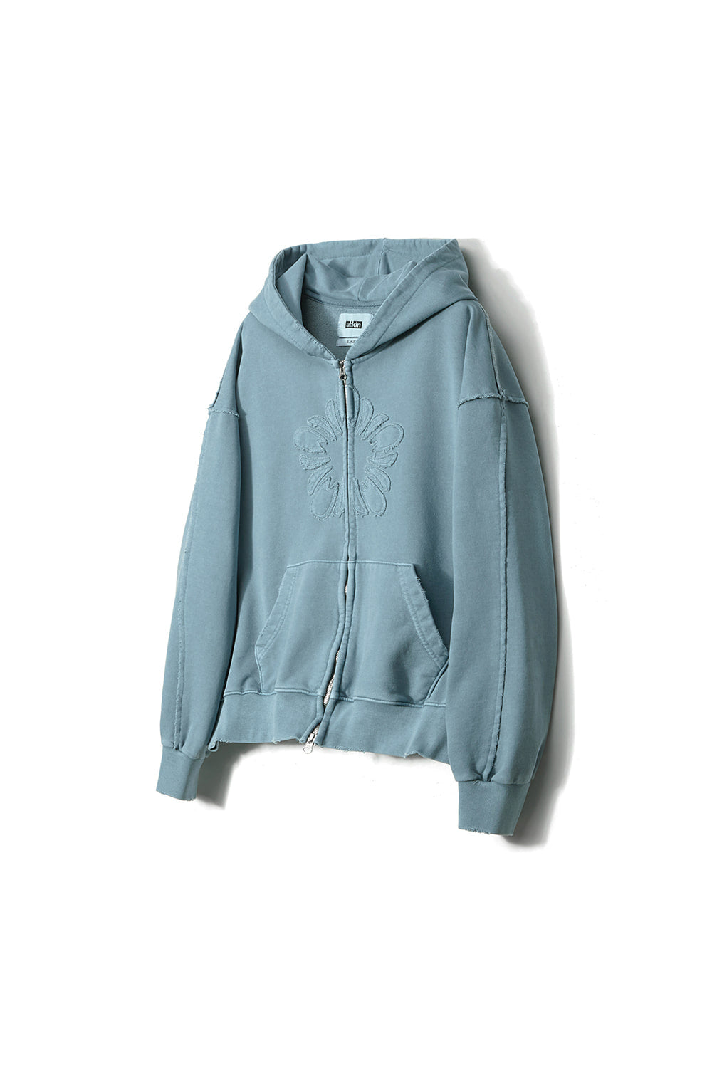 ※予約商品【ULKIN】MUGUNG Vintage Zip-up Hoodie_AQUQ　※12月頃より順次配送予定