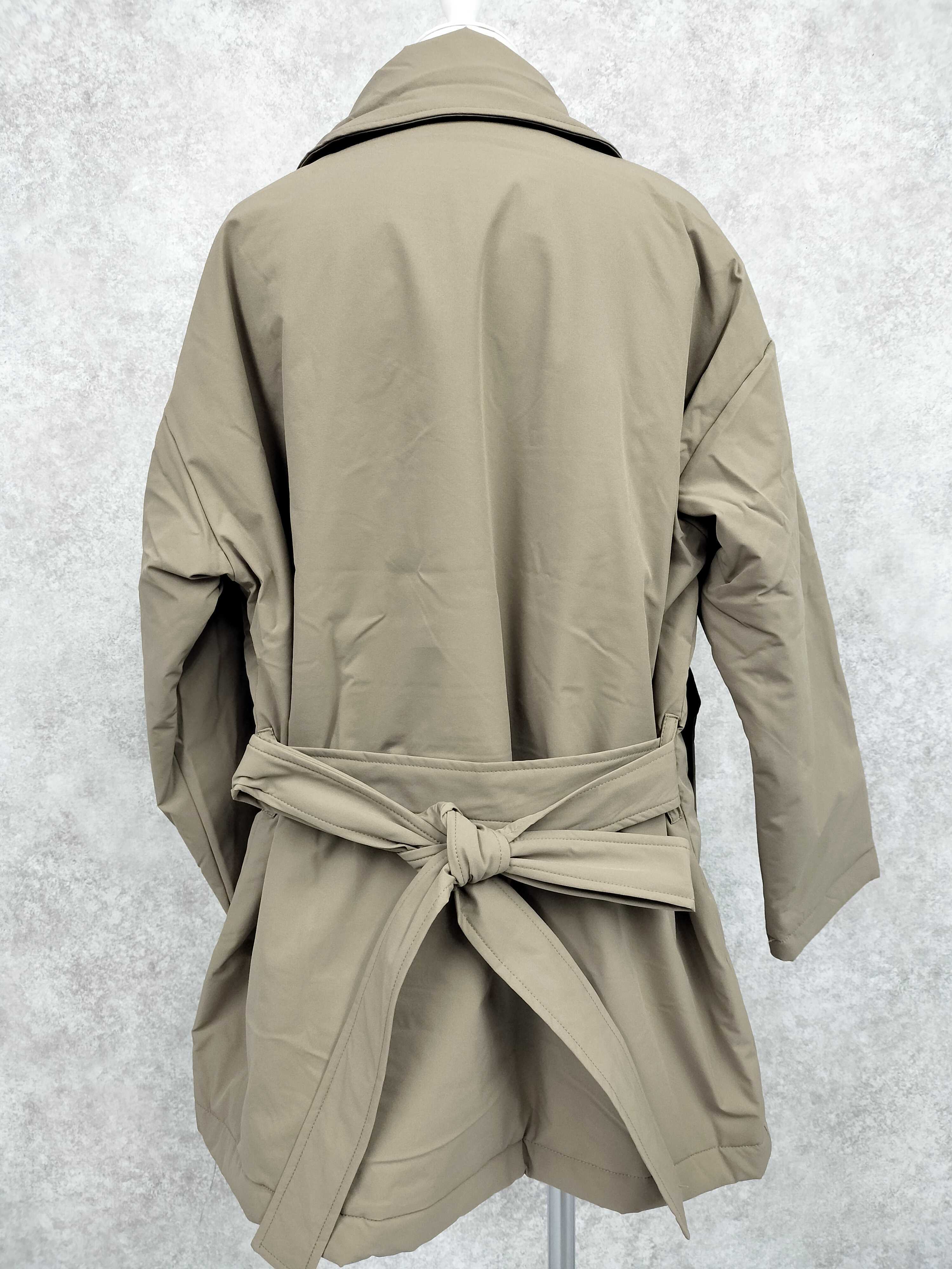 ステンカラーアウター　-グレージュ-　※3/19〜25迄に順次発送予定