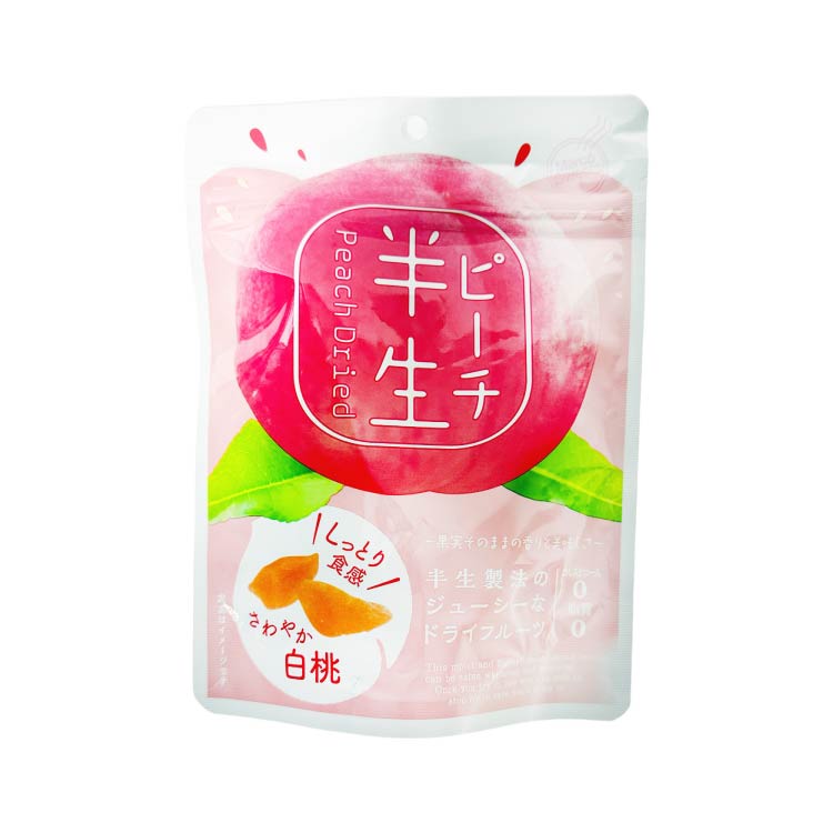 半生フルーツ　ピーチ 80g　※6/25-7/1迄に順次発送予定