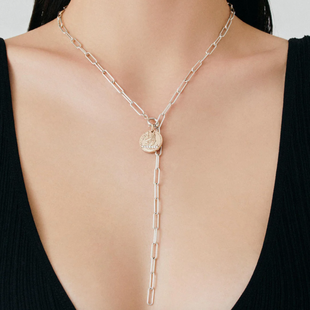 【ENEY】SV ネックレスチェーン ロング (※コイン別売り)　※10/22〜28より弊社事務所から発送