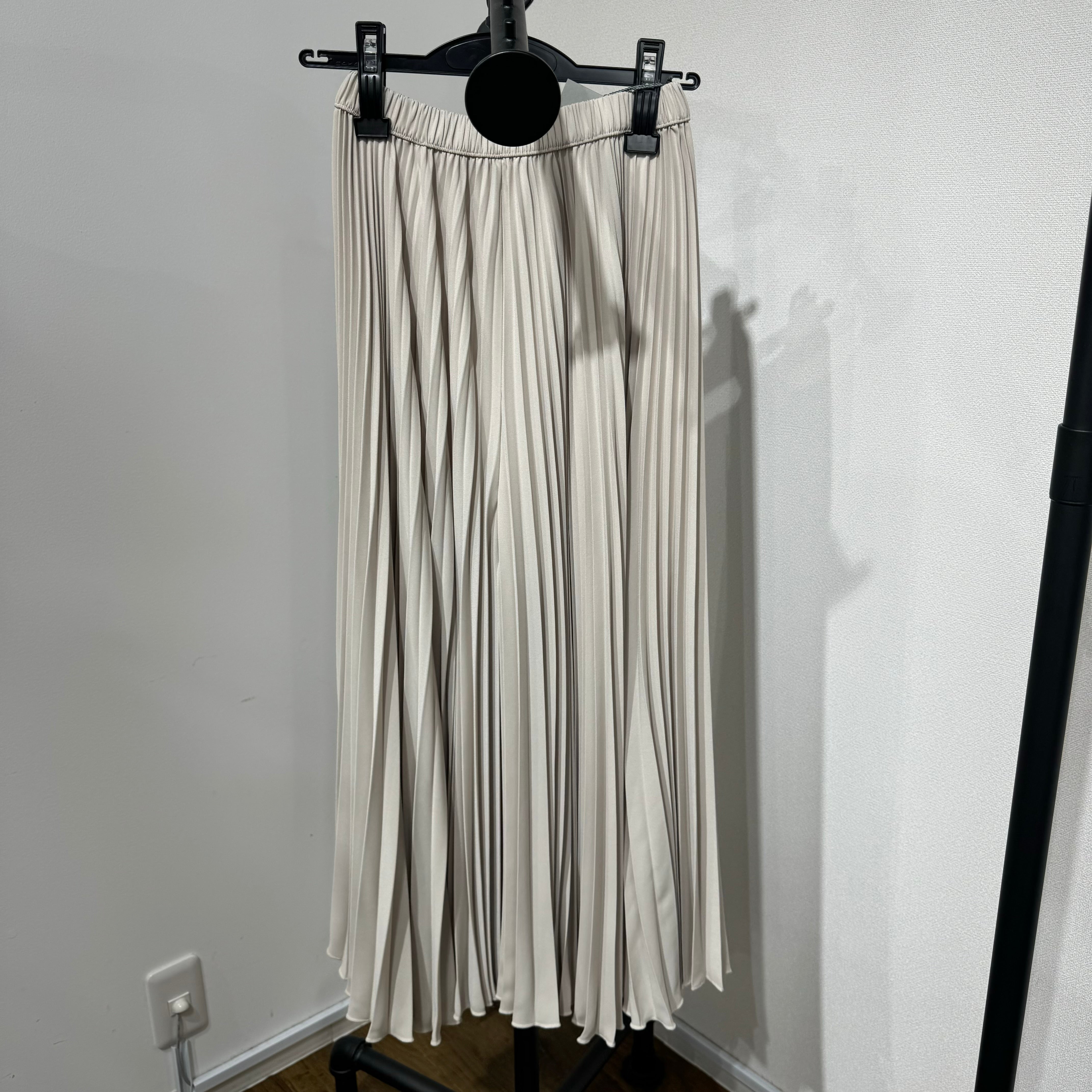 【PRIORITY】プリーツパンツ -アイボリー-　※10/15~21頃より順次発送予定