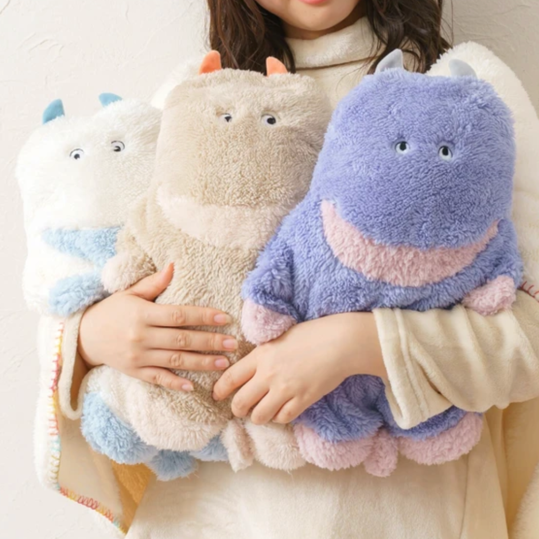 Furry ブランケット in ぬいぐるみ -ホワイト-　※11/19-25頃より順次配送予定