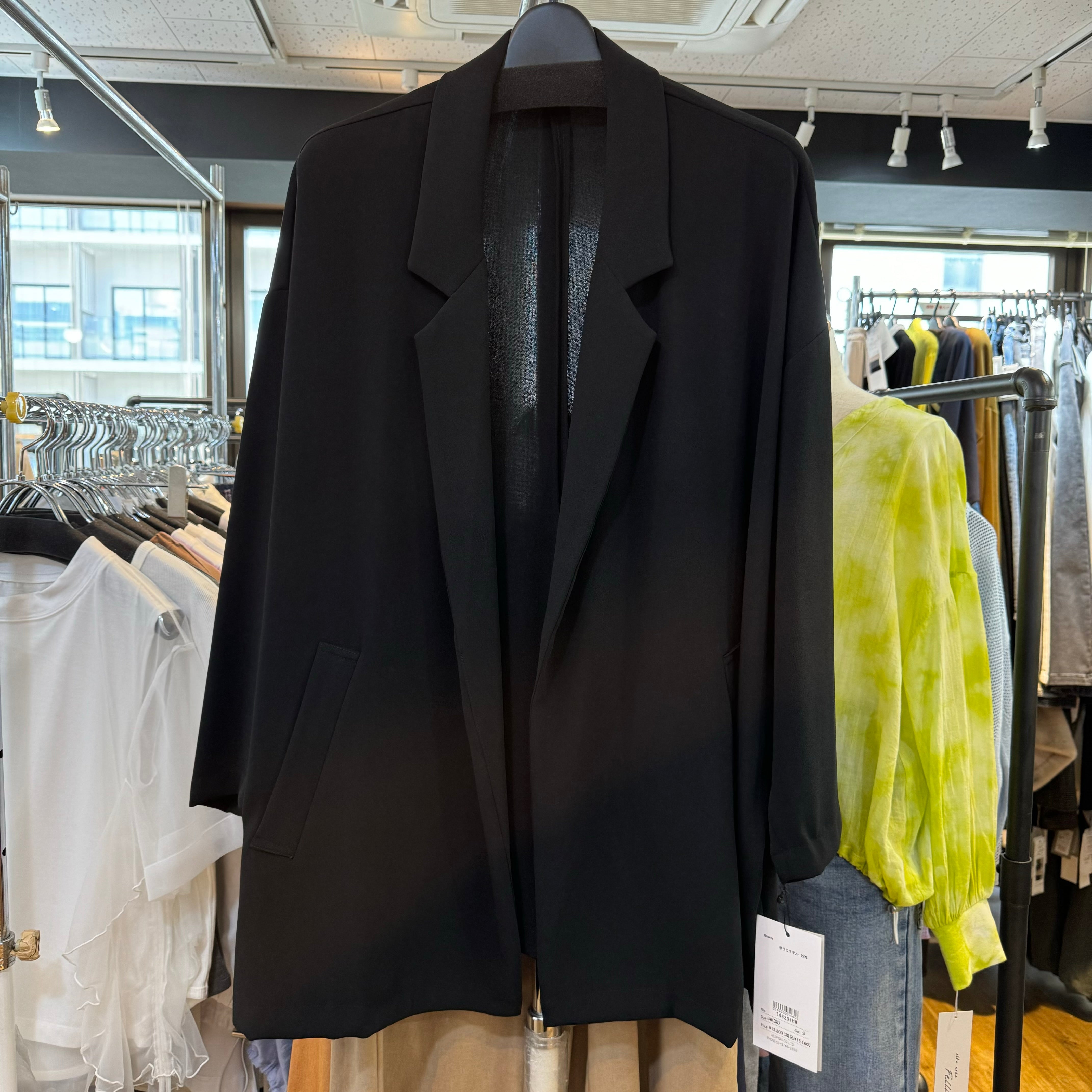 【PRIORITY】ジャケット -ブラック-　036  ※9/17~23より順次発送予定