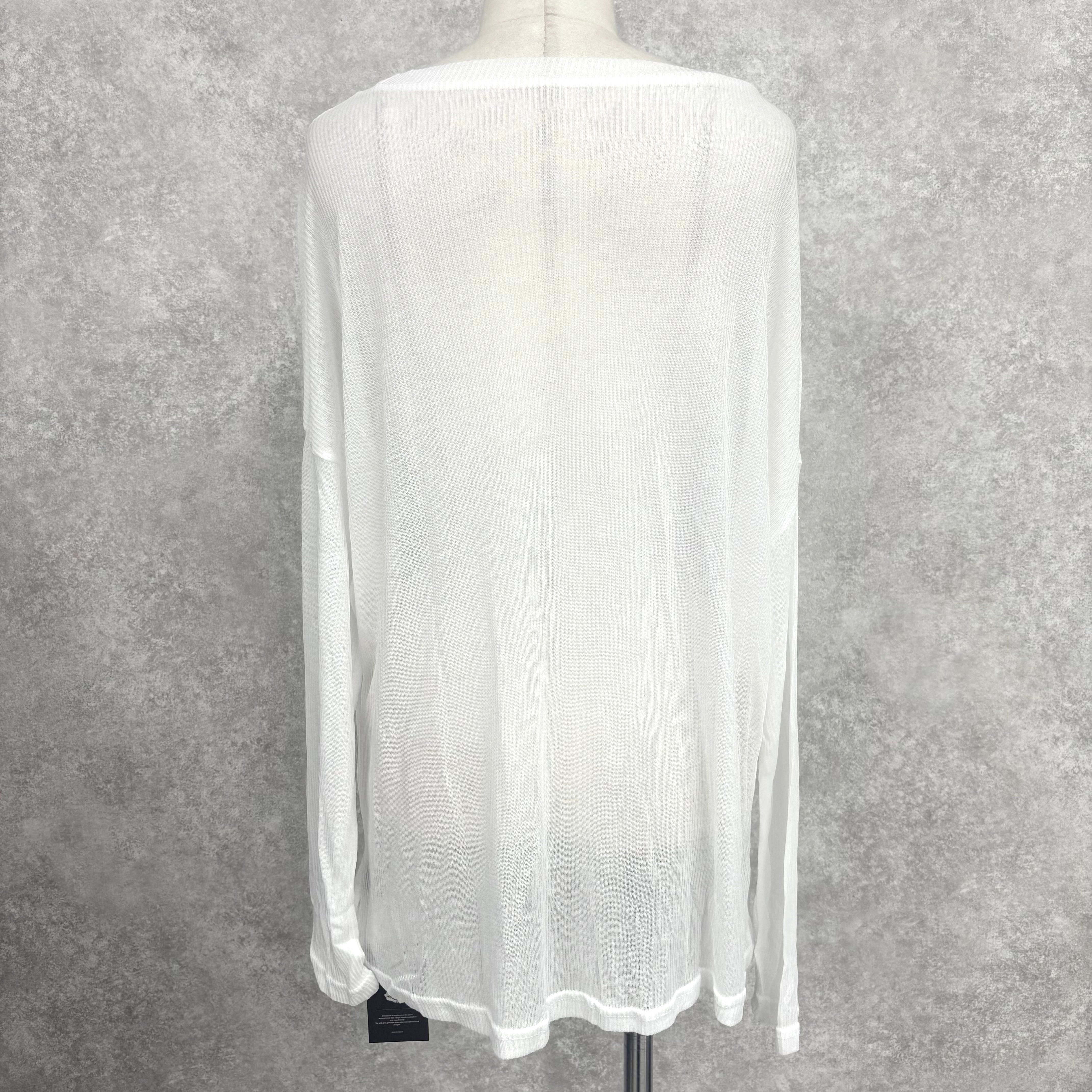 シンプルシアートップス -ホワイト-　※7/23〜29迄に順次発送予定