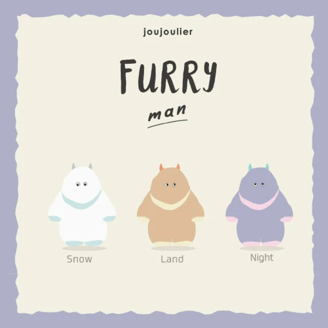 Furry もこもこ巾着 -ベージュ-　※11/19-25頃より順次配送予定