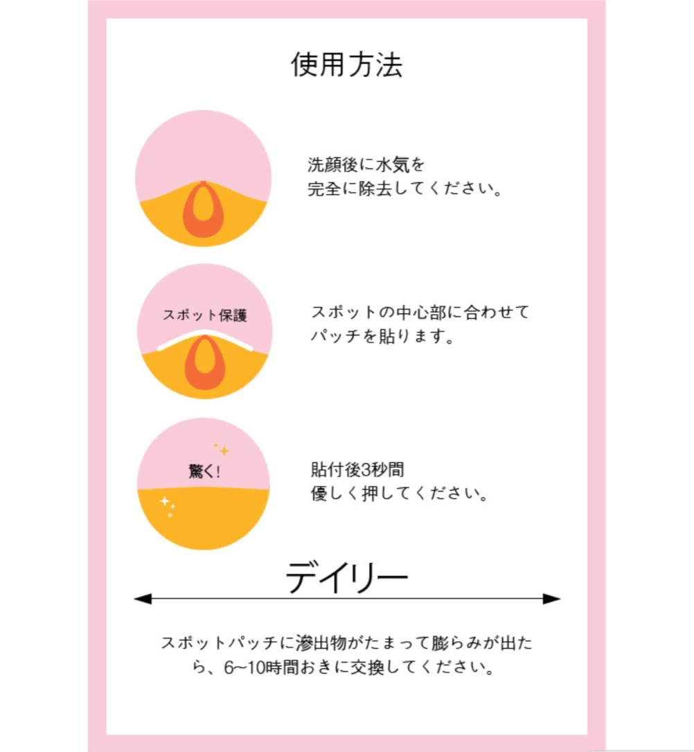 【NOLAHOUR】クリアスポットパッチ　※9/17-23より順次発送予定