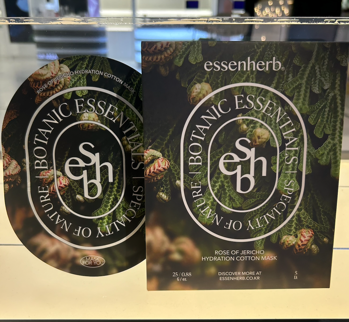 【1＋1✨】【essenherb】エッセンハーブイースターハイドレーションコットンマスク　※10/21-28より順次発送予定