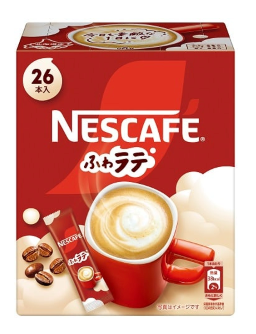 ネスカフェ　ふわラテ　26P　※7/16~22迄に順次発送予定