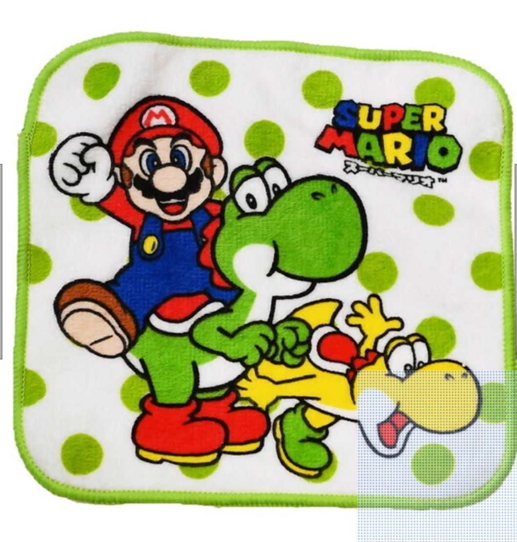 キャラクターミニタオル　5枚組　-スーパーマリオ-　※7/16~22迄に順次発送予定