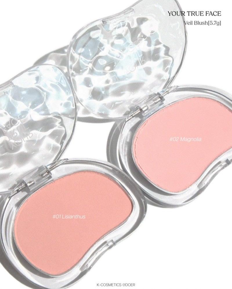 【数量限定 1＋1✨】【YOU TRUE FACE】ユアトゥルーフェイスベールブラシ   #01Lisianthus 　※10/21-28より順次発送予定