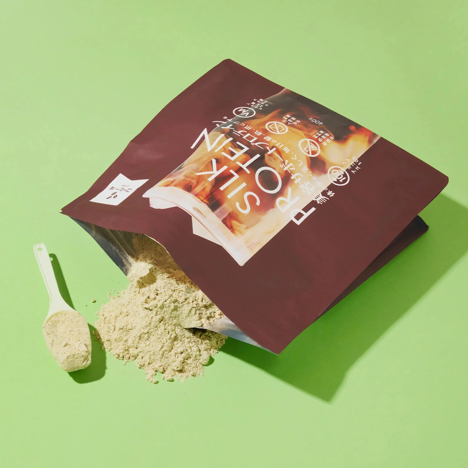 SILK PROTEIN（美容ｻﾎﾟｰﾄﾌﾟﾛﾃｲﾝ）400g ｺｰﾋｰ味 16.6食分　※8/6~12迄に順次発送予定